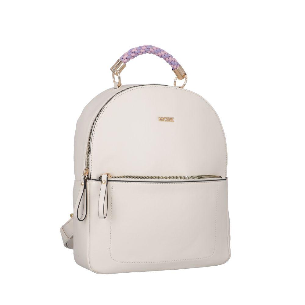 Mochila Bahamas Casual Marfil Secret L-1