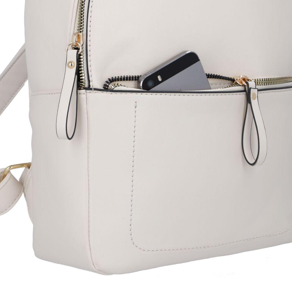 Mochila Bahamas Casual Marfil Secret L-8