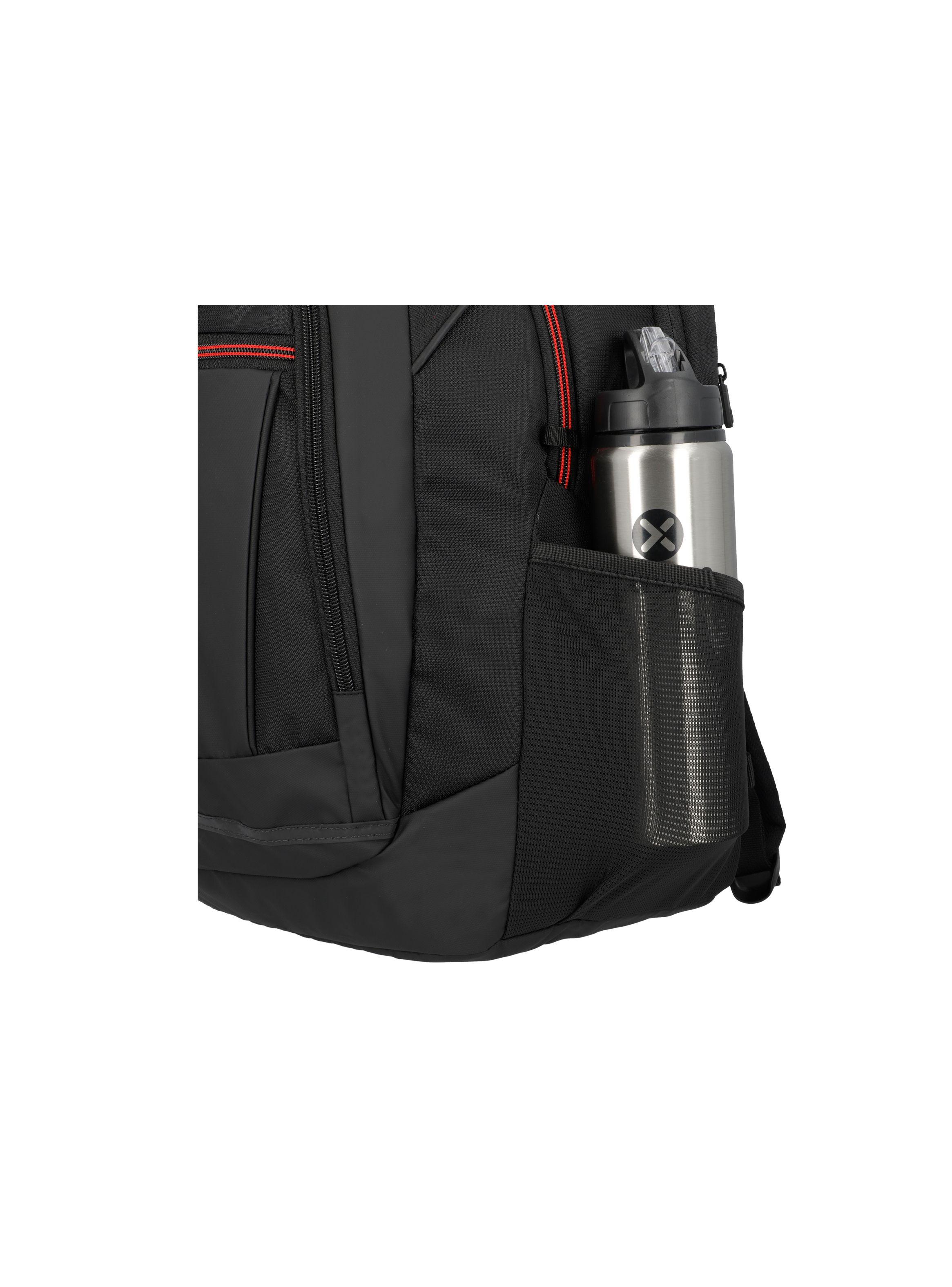 Mochila Notebook Xtrem Brooklyn 4XT Negro/Rojo 16"-5