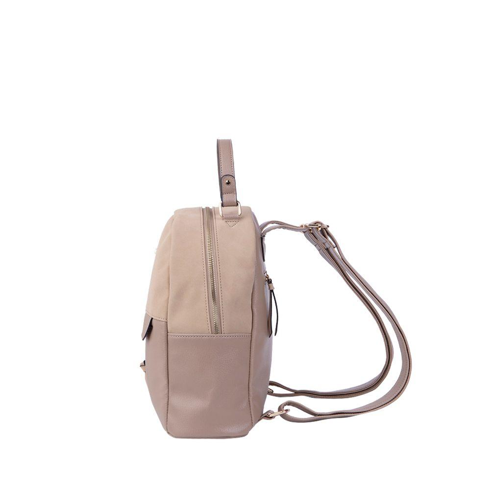 Mochila Lourdes Beige Secret-4