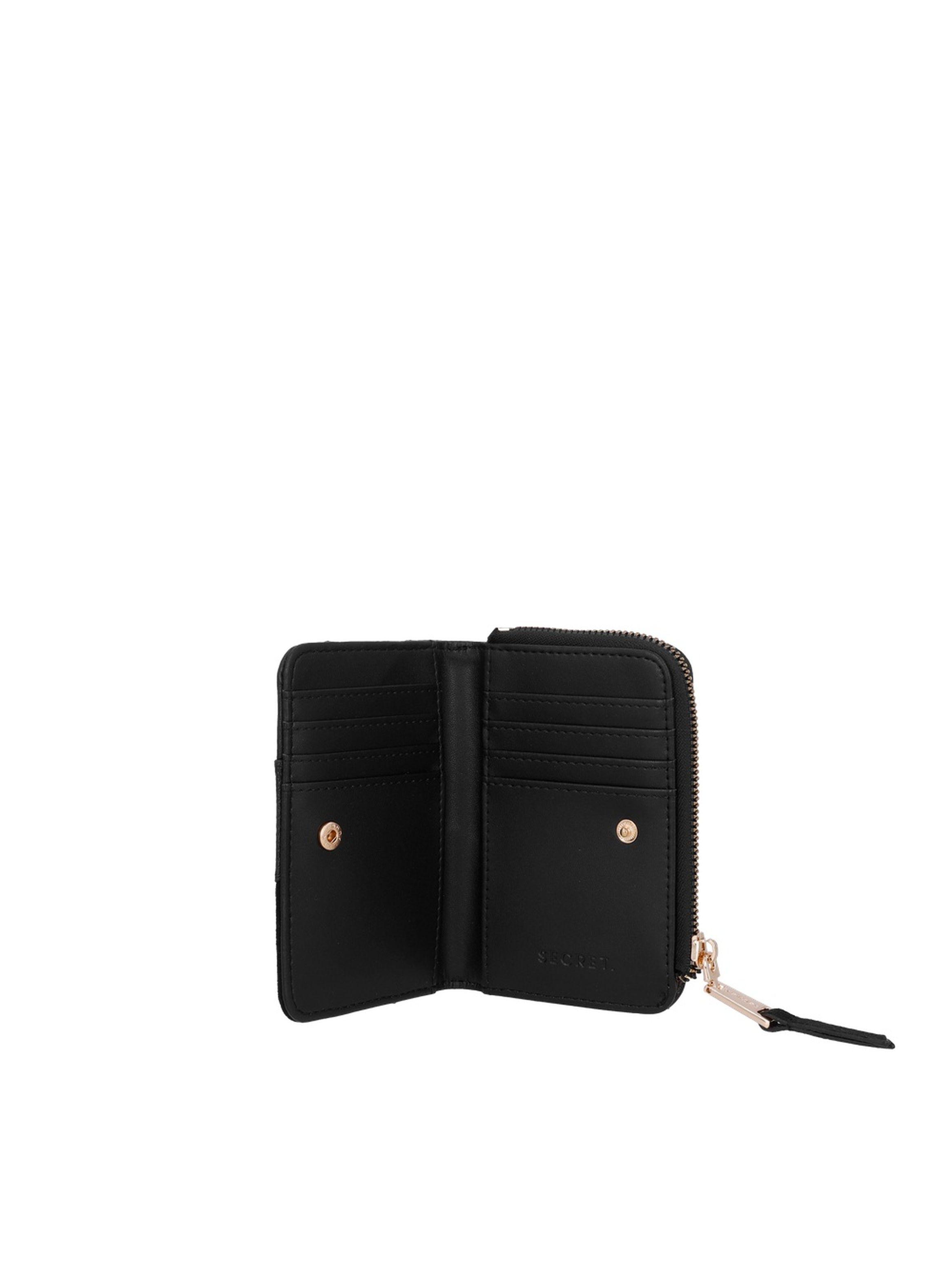 Billetera Secret Cracovia ST6 S Negro-3