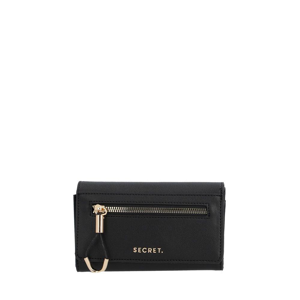 Billetera Virginia negra M-0