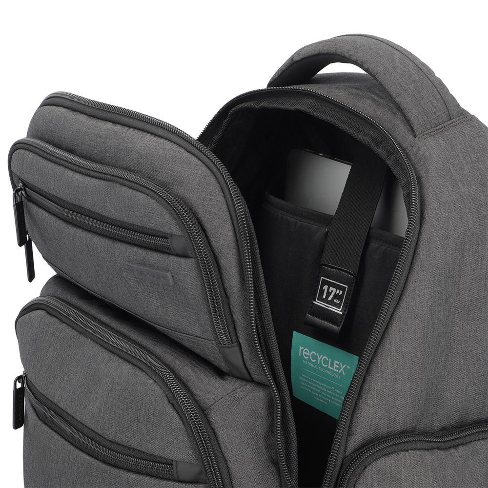 Mochila Notebook Saxoline Banker Gris 17"-6