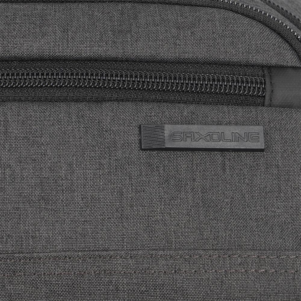 Mochila Notebook Saxoline Banker Gris 17"-8