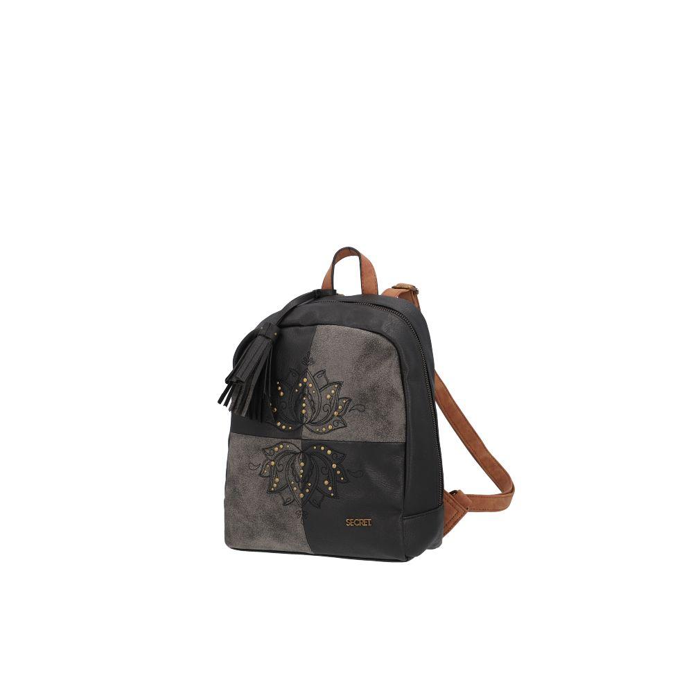 Mochila Antioquia Casual Negro Secret-0