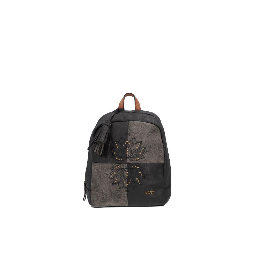 Mochila Antioquia Casual Negro Secret-1