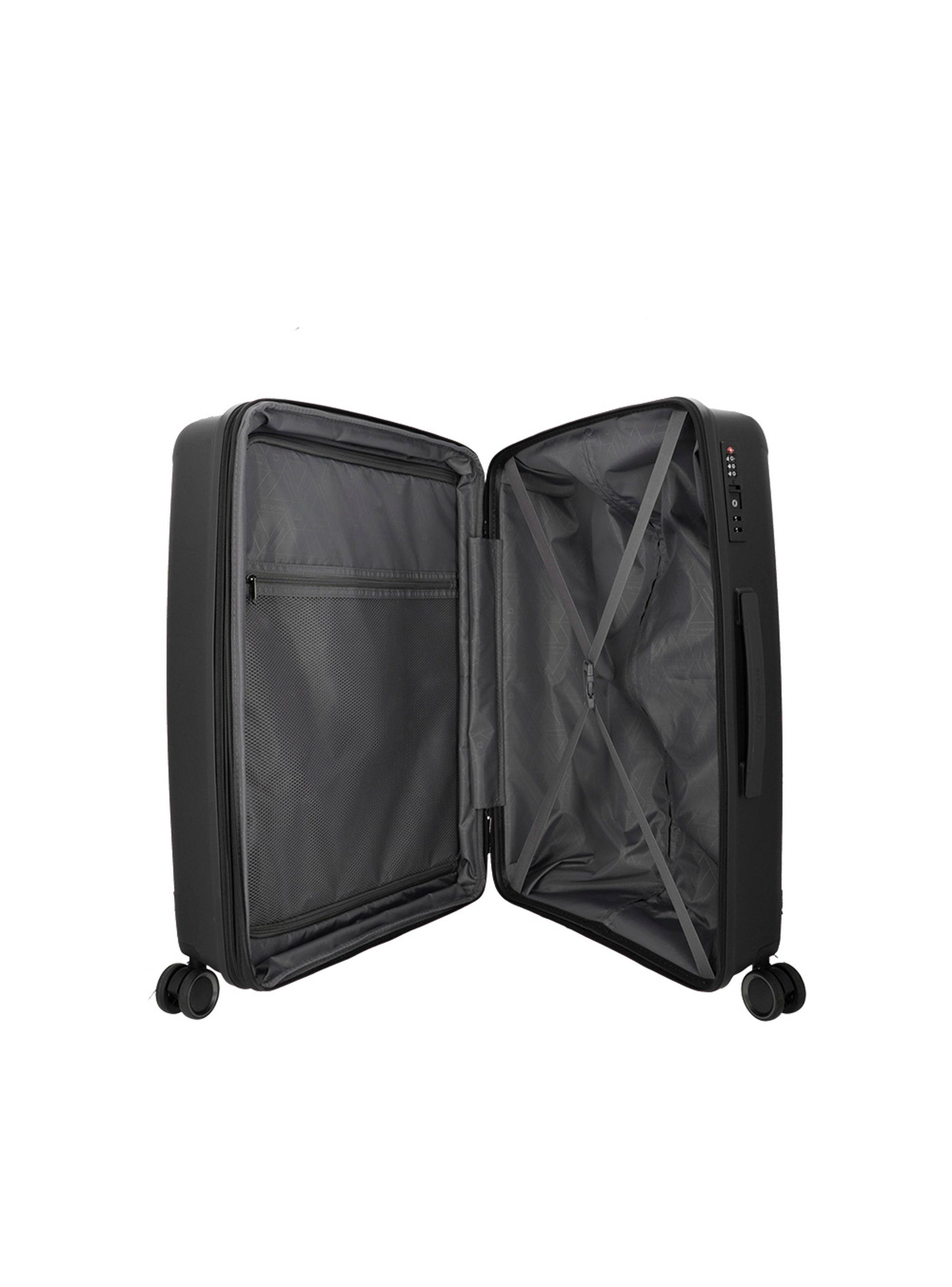 Maleta Mediana Saxoline Moonstone Negro-3