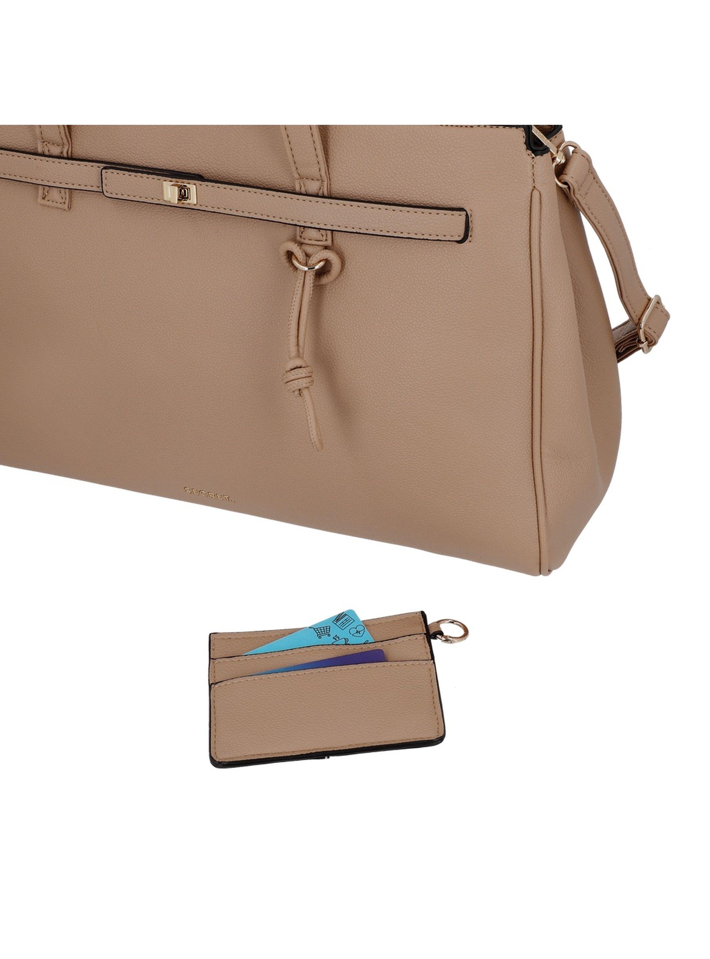 Cartera Porta Laptop 16" Secret Serbia SC7 Grande Café-6