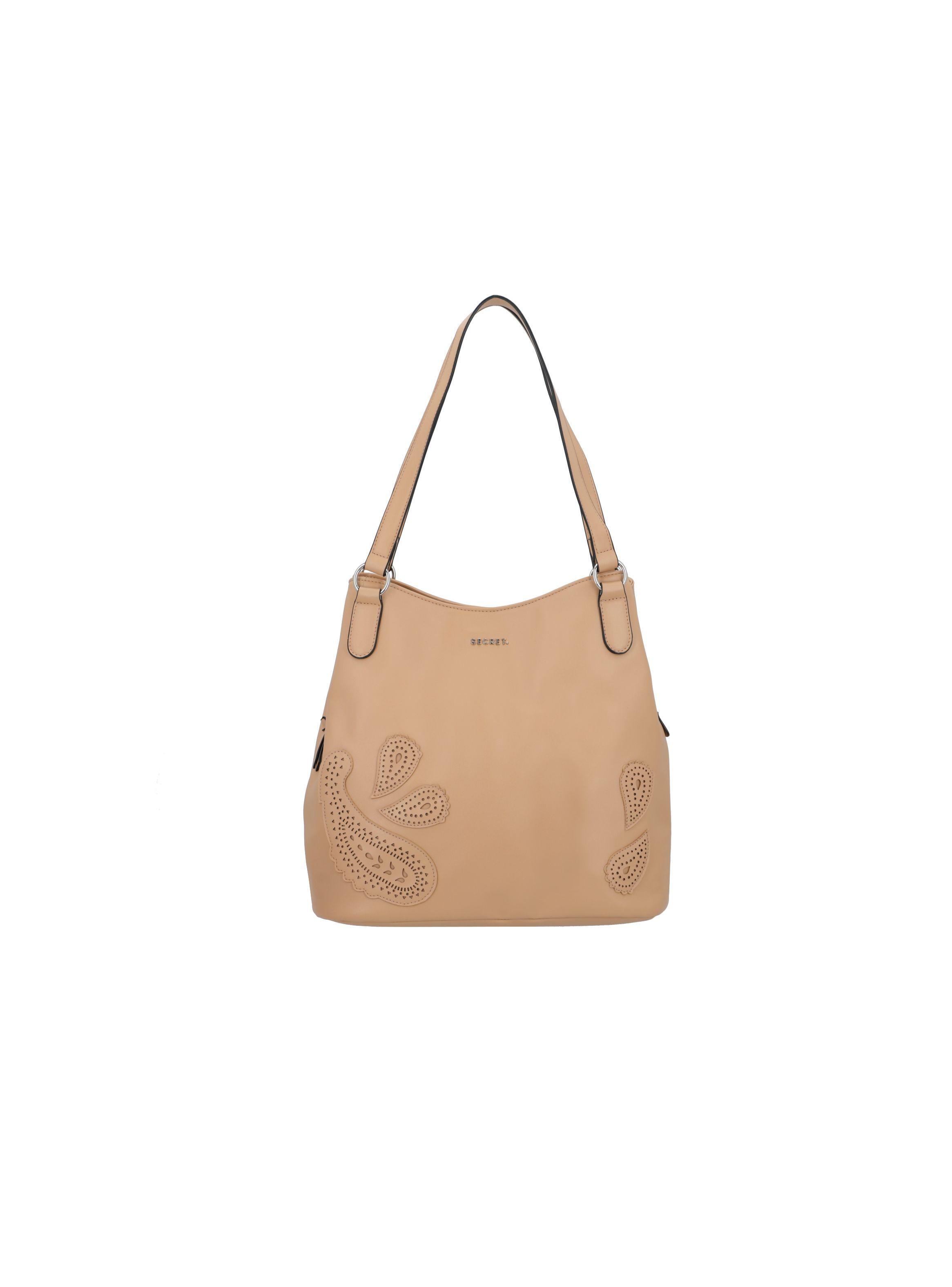 Cartera de hombro Secret Modena Beige L-0
