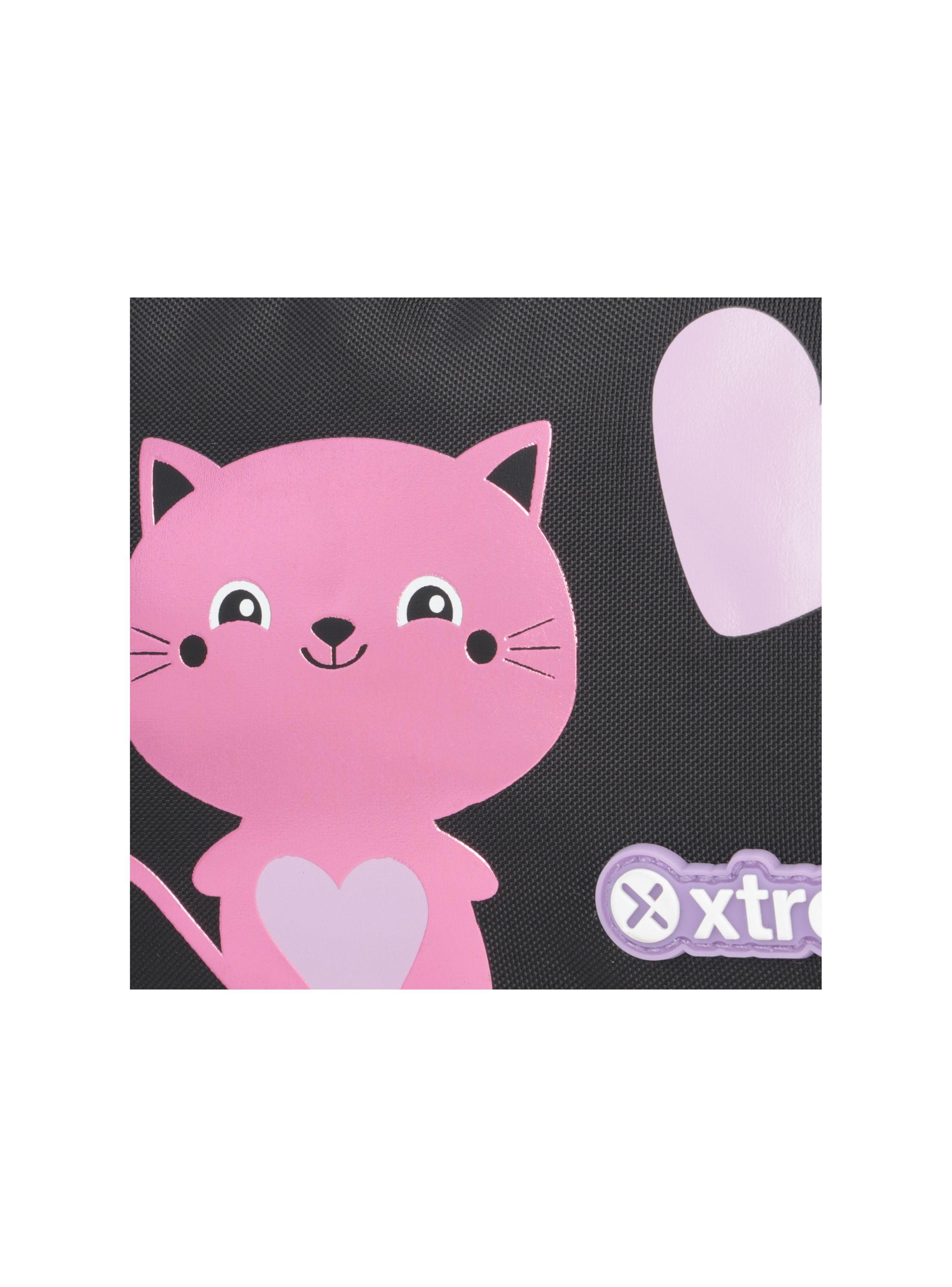 Estuche Xtrem University+ 4XT Gatos Negro-4