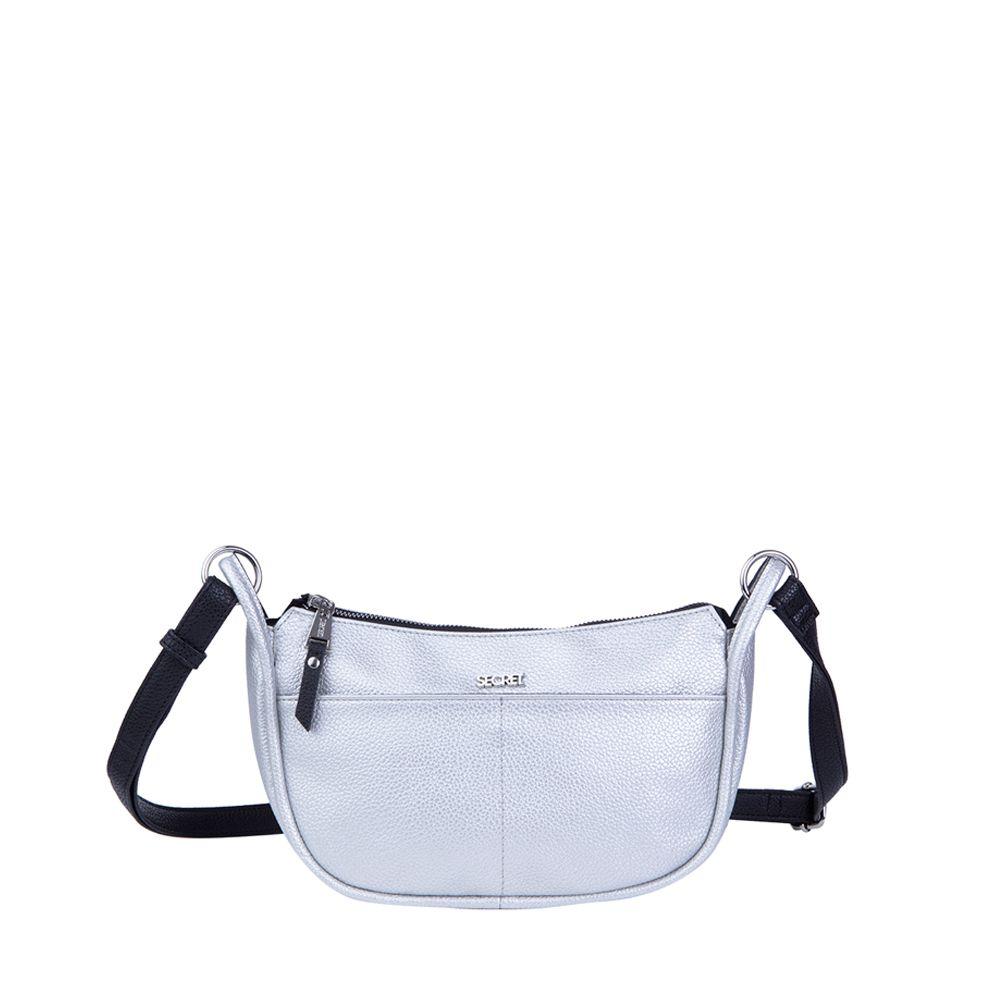 Cartera Amsterdam Plateada Secret-0