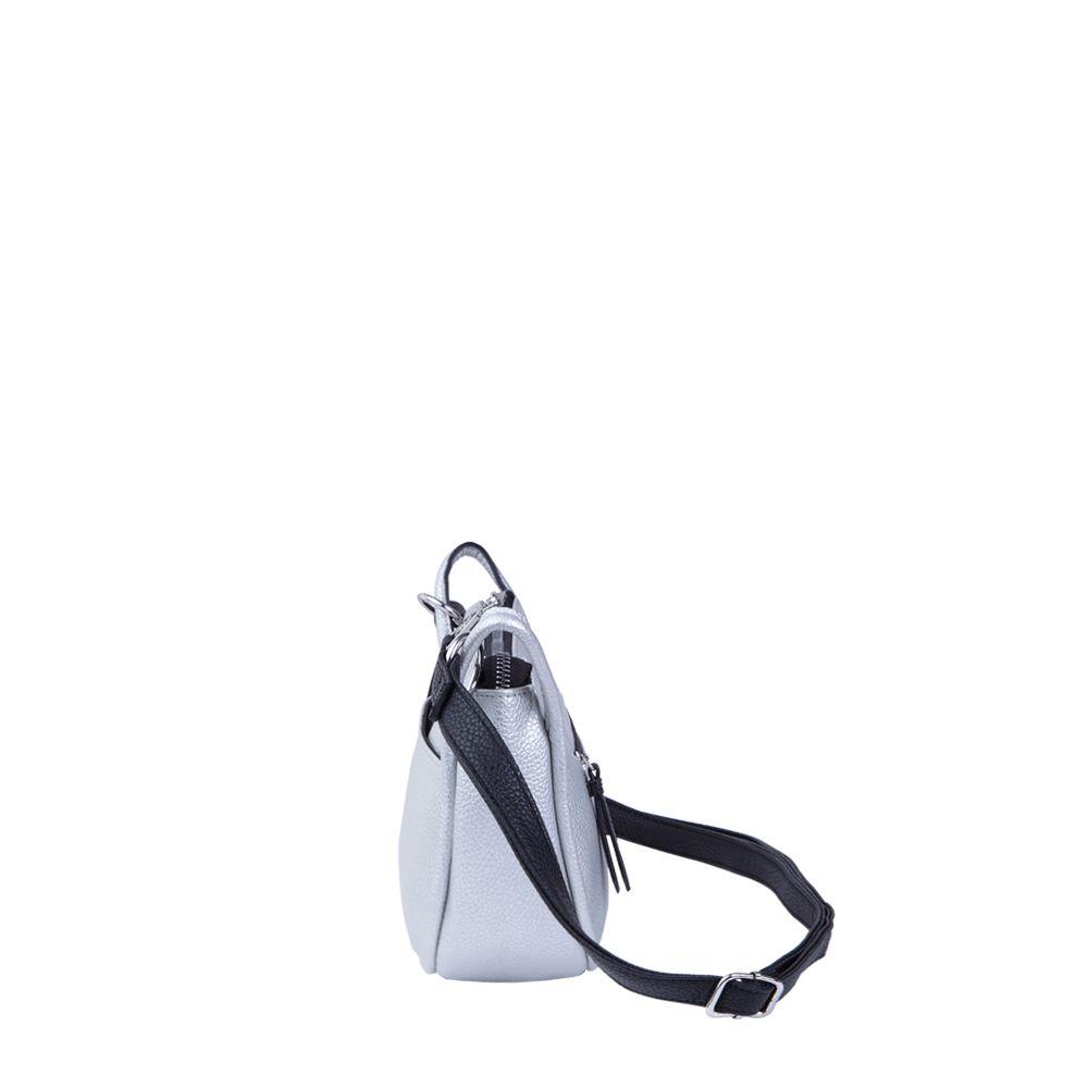 Cartera Amsterdam Plateada Secret-4