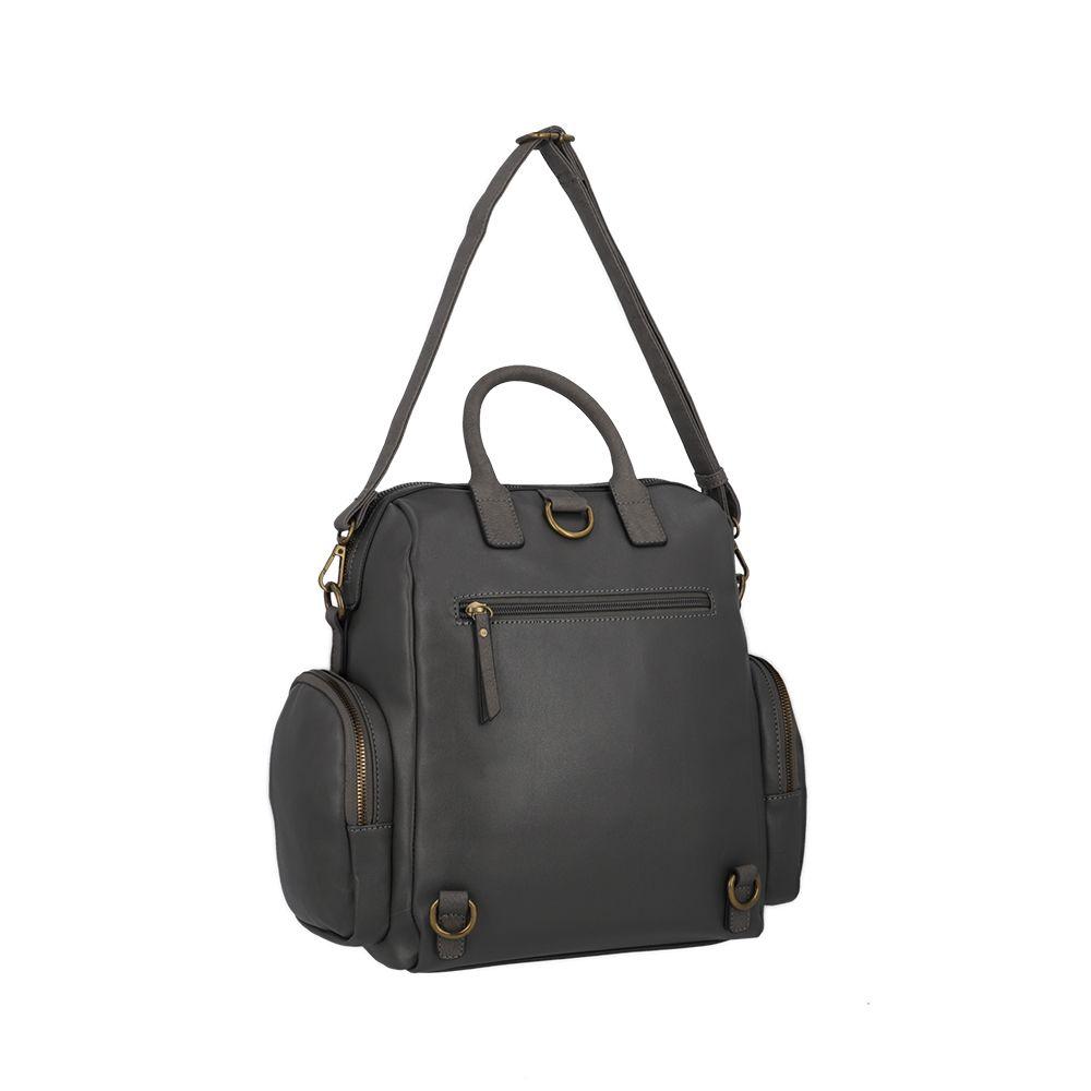 Mochila Mujer Dallas Gris Secret-8