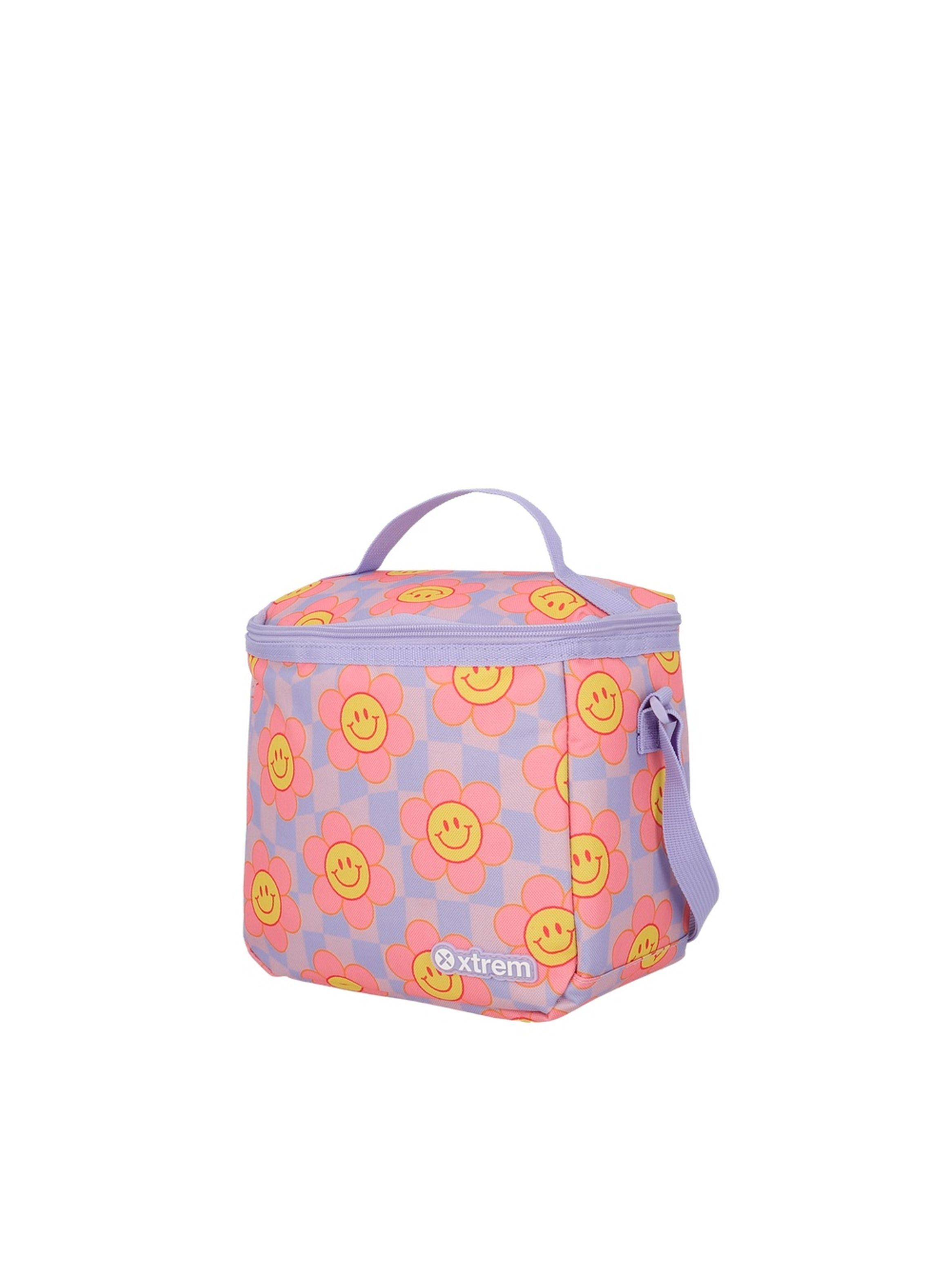 Pack Mochila con ruedas Xtrem Run 6XT Flores Lila-8