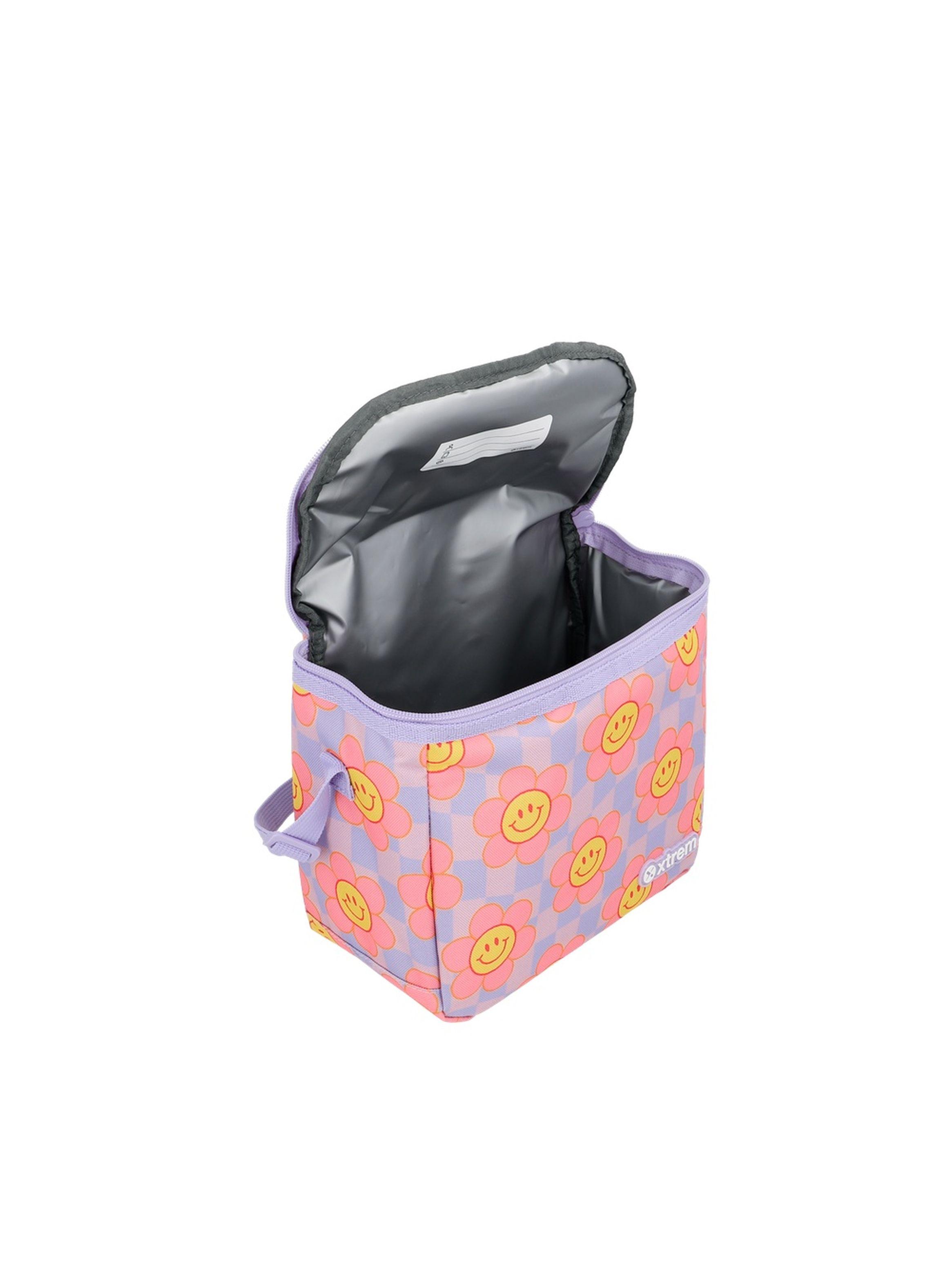 Pack Mochila con ruedas Xtrem Run 6XT Flores Lila-9