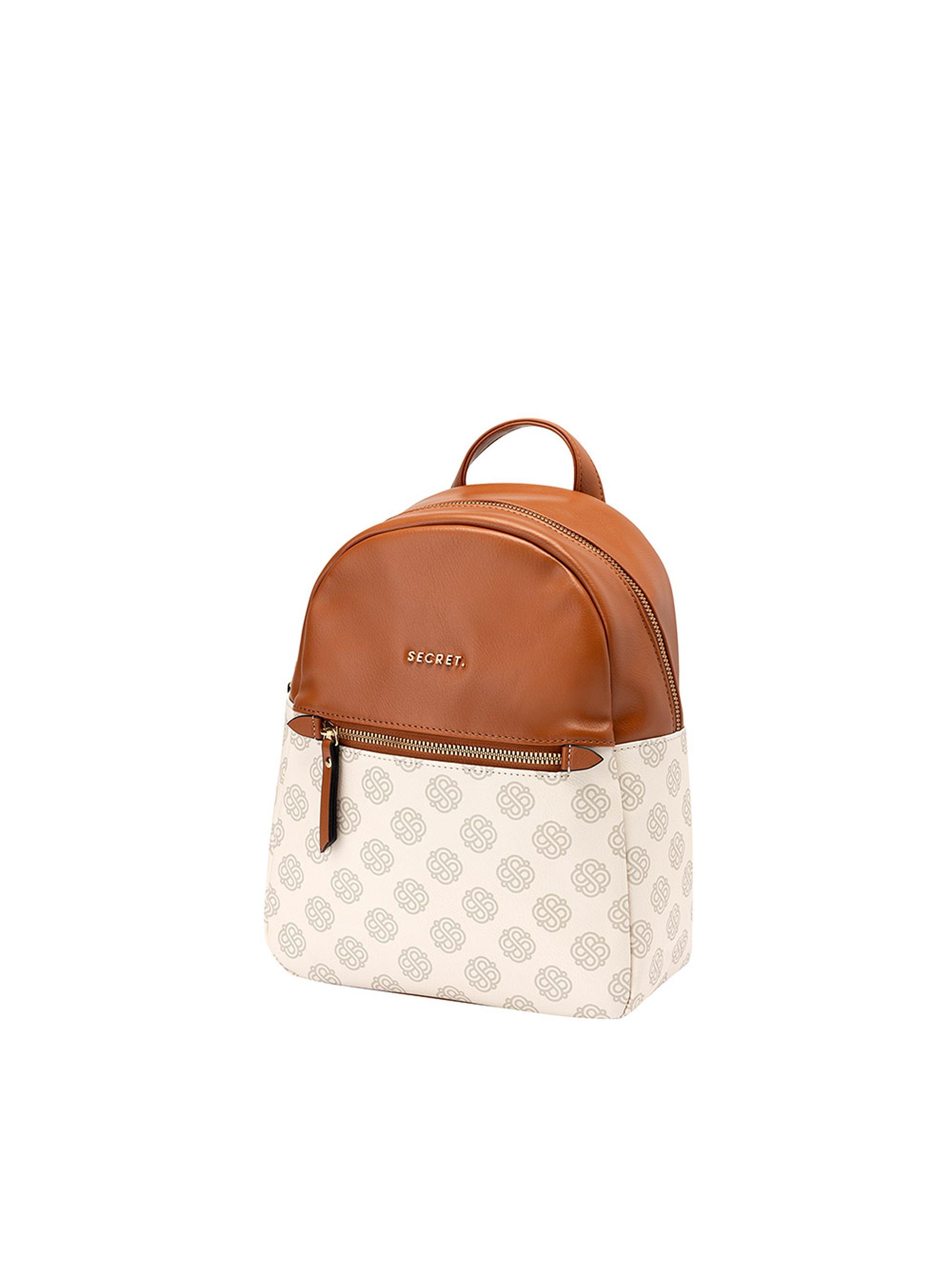 Mochila Secret Toulouse FW24 Beige M-1
