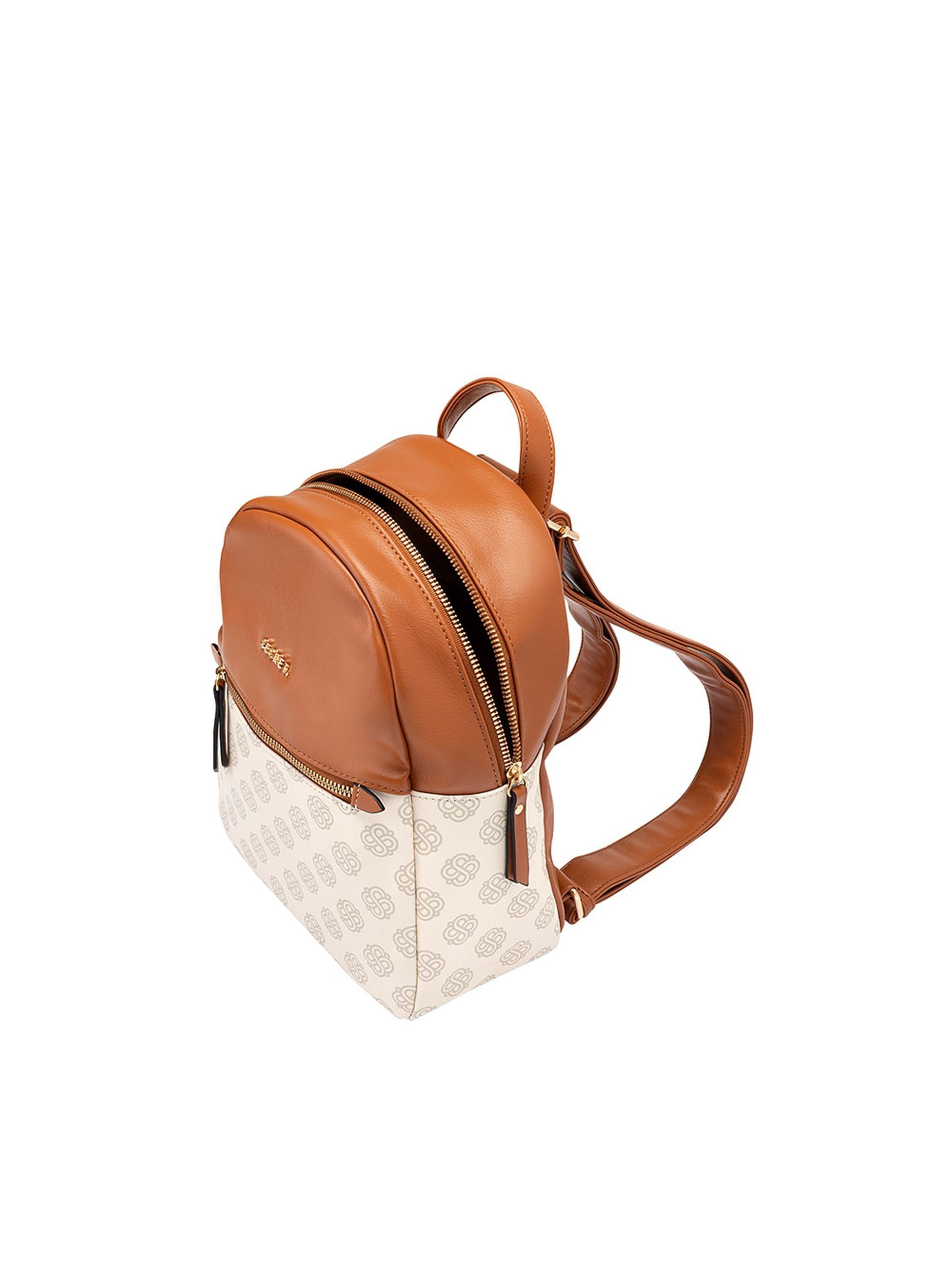 Mochila Secret Toulouse FW24 Beige M-3