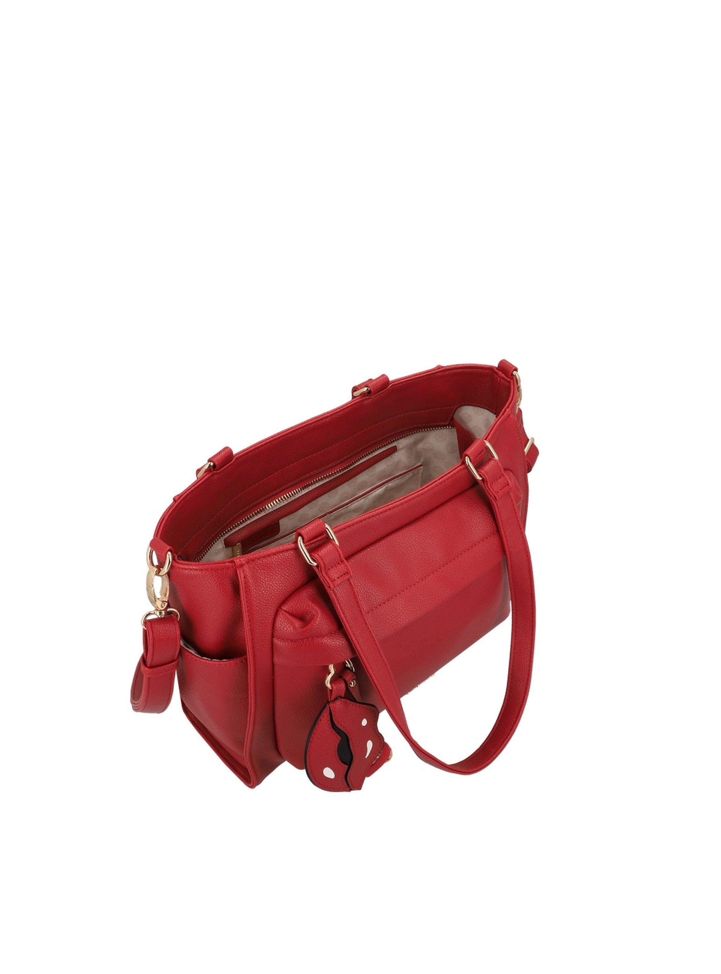 Cartera Tote Secret Teruel FW25 M Rojo-3