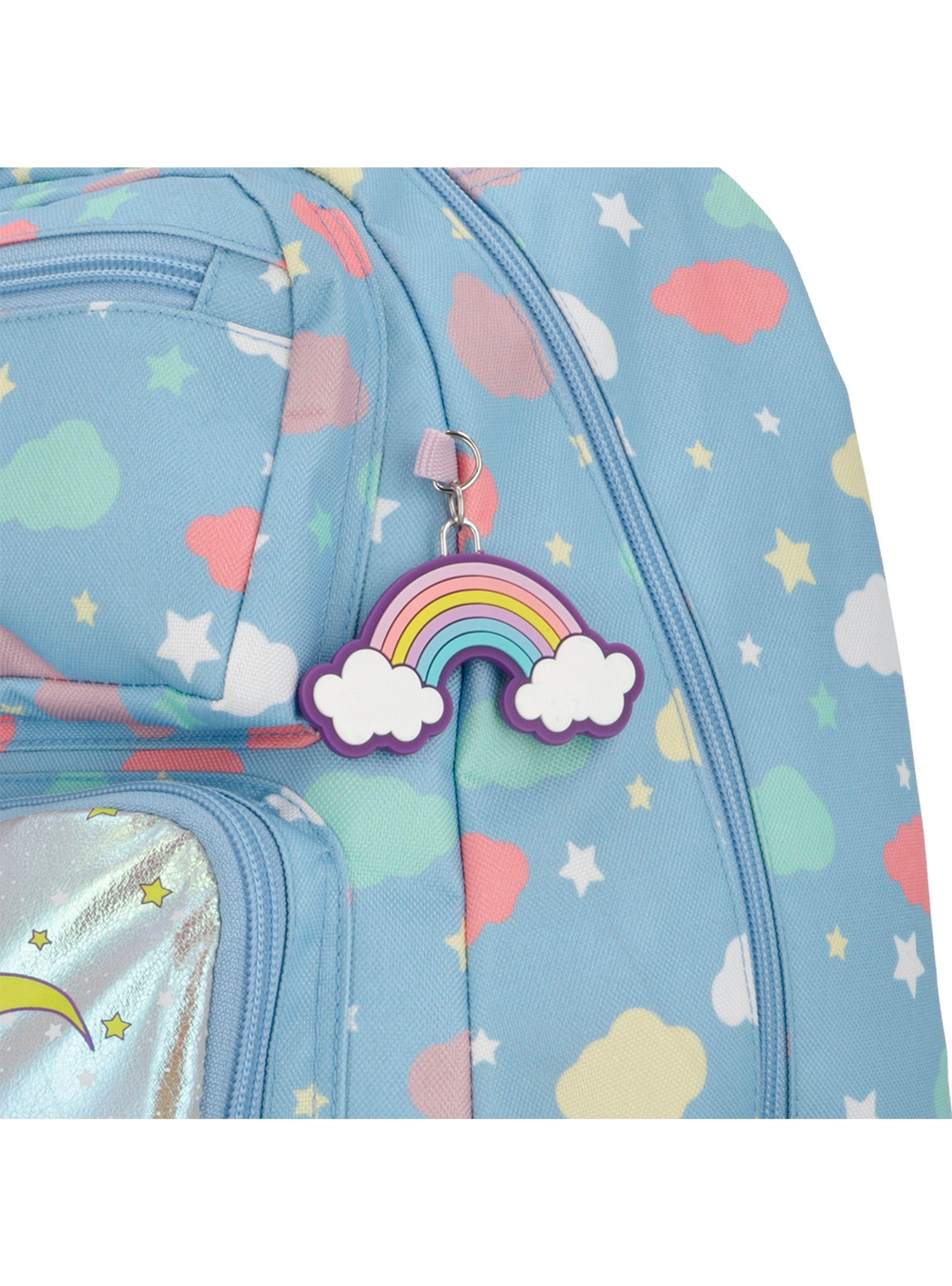 Pack Mochila con ruedas Xtrem Run 5XT Unicornio Azul-6
