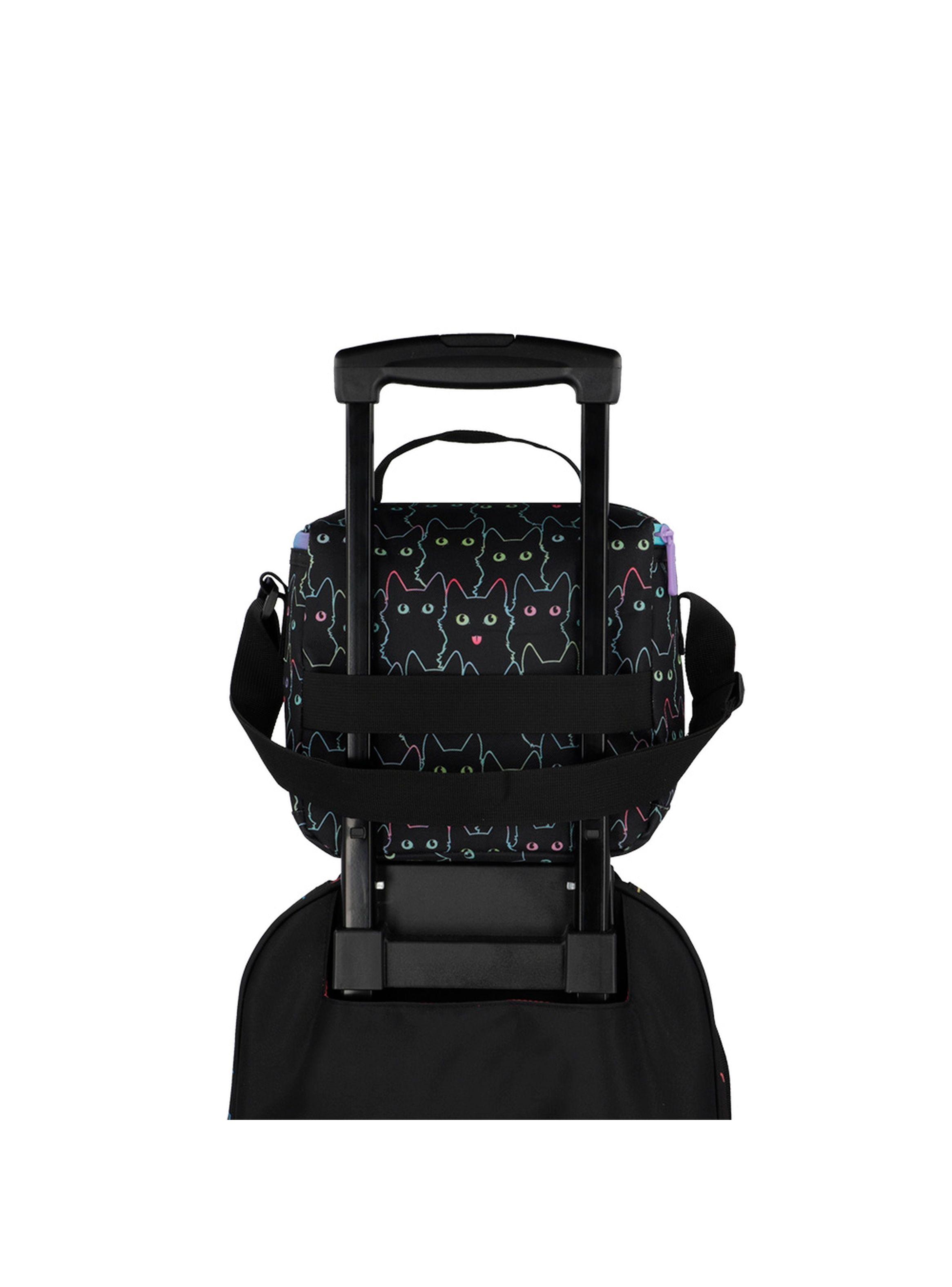 Triple Pack 5XT Mochila Niña Xtrem Gatos Negro-4