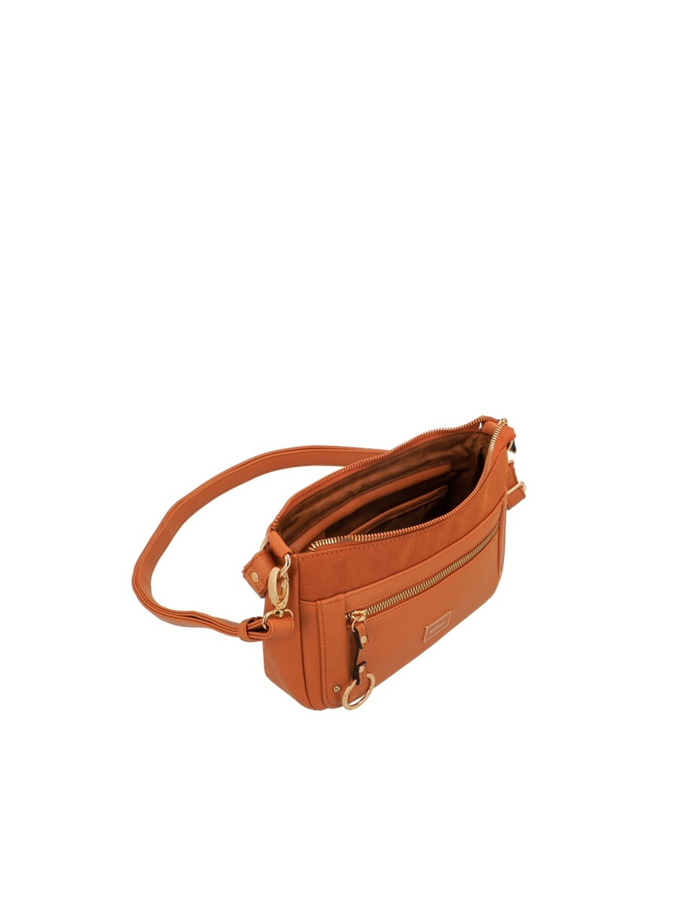 Bandolera Secret Lourdes FW25 S Café Medio-3