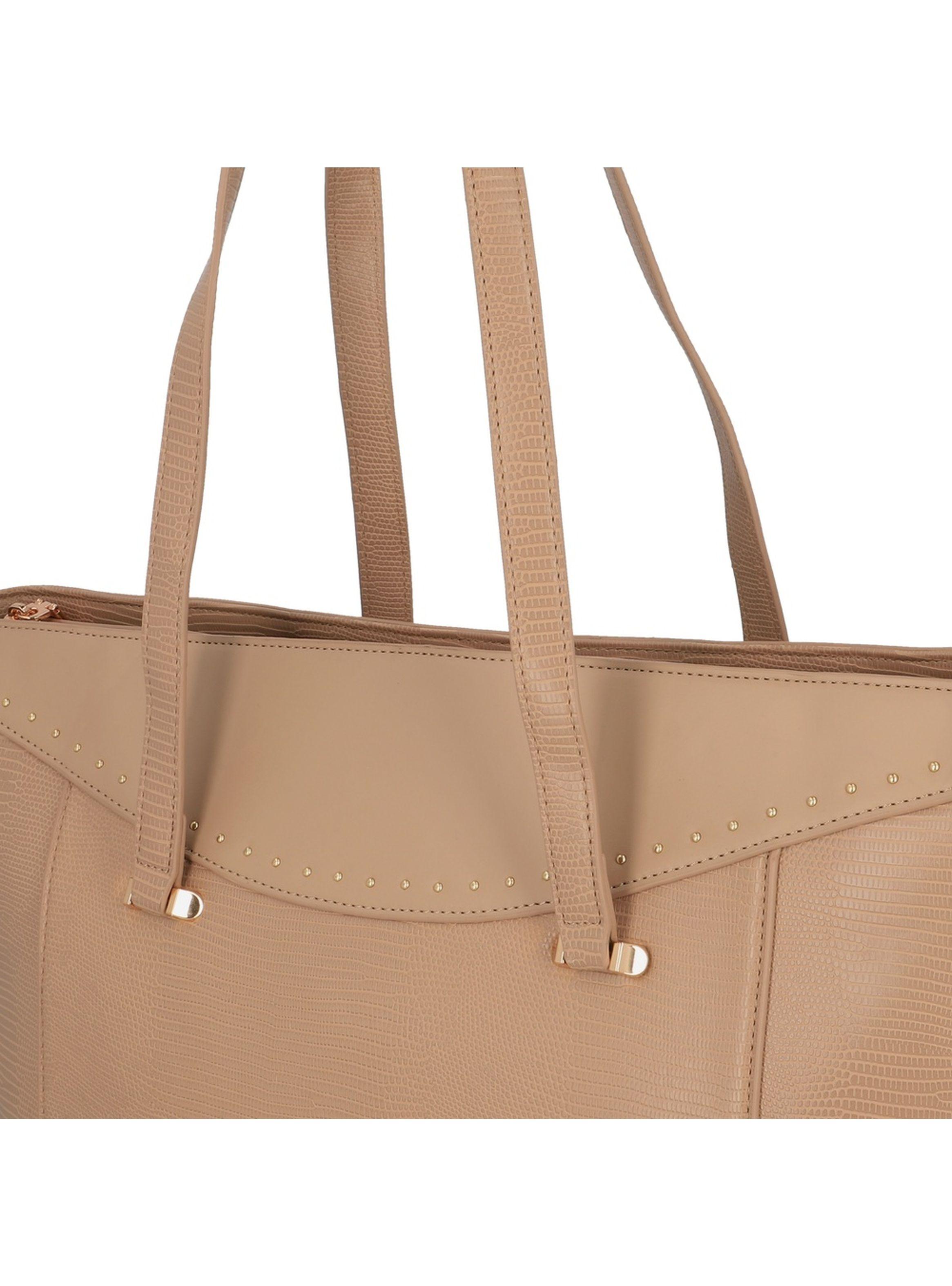 Cartera Tote Secret Provenza FW25 L Tostado-4