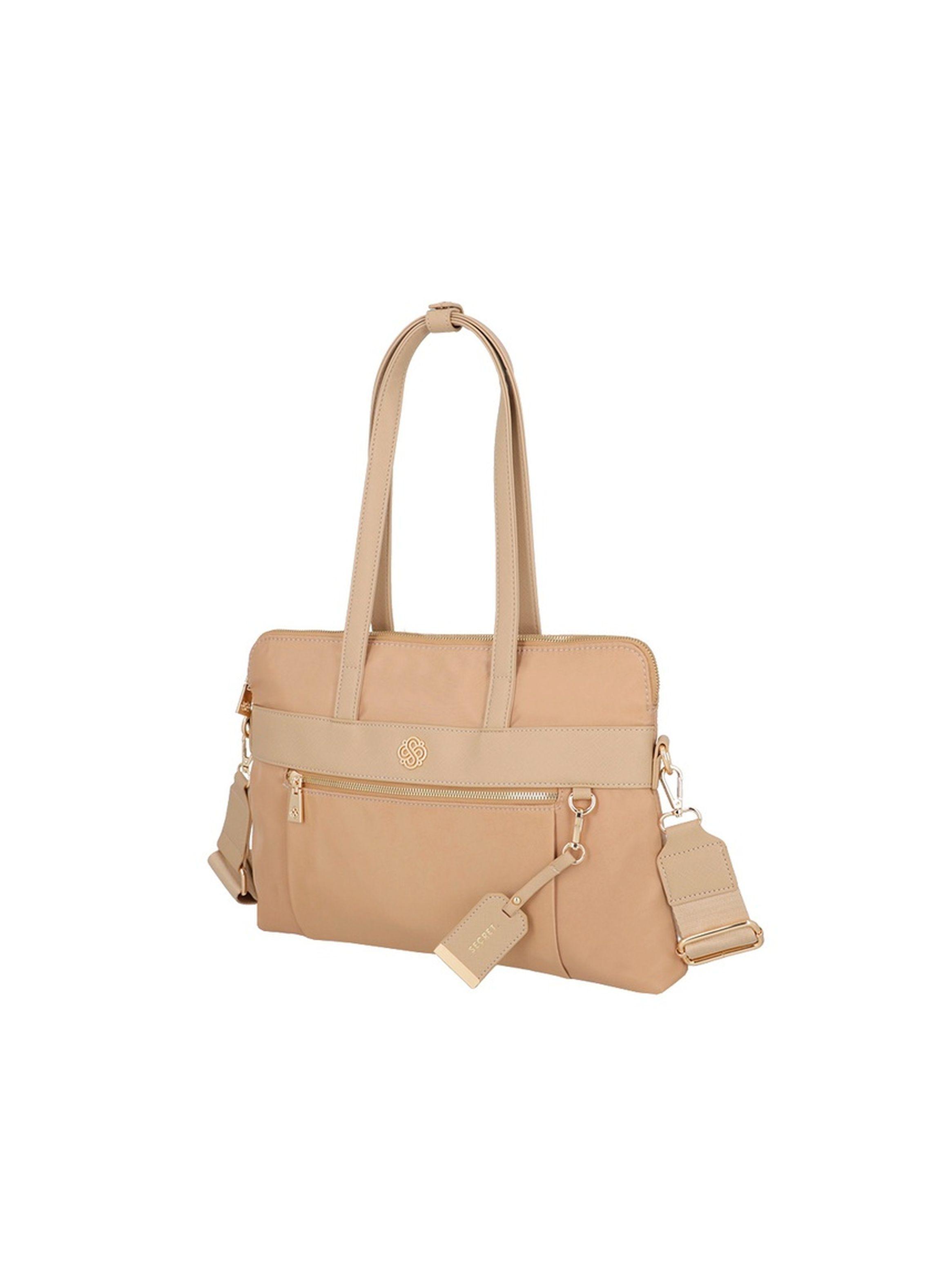 Cartera Notebook Secret Zurich SS25 14" Tostado-1