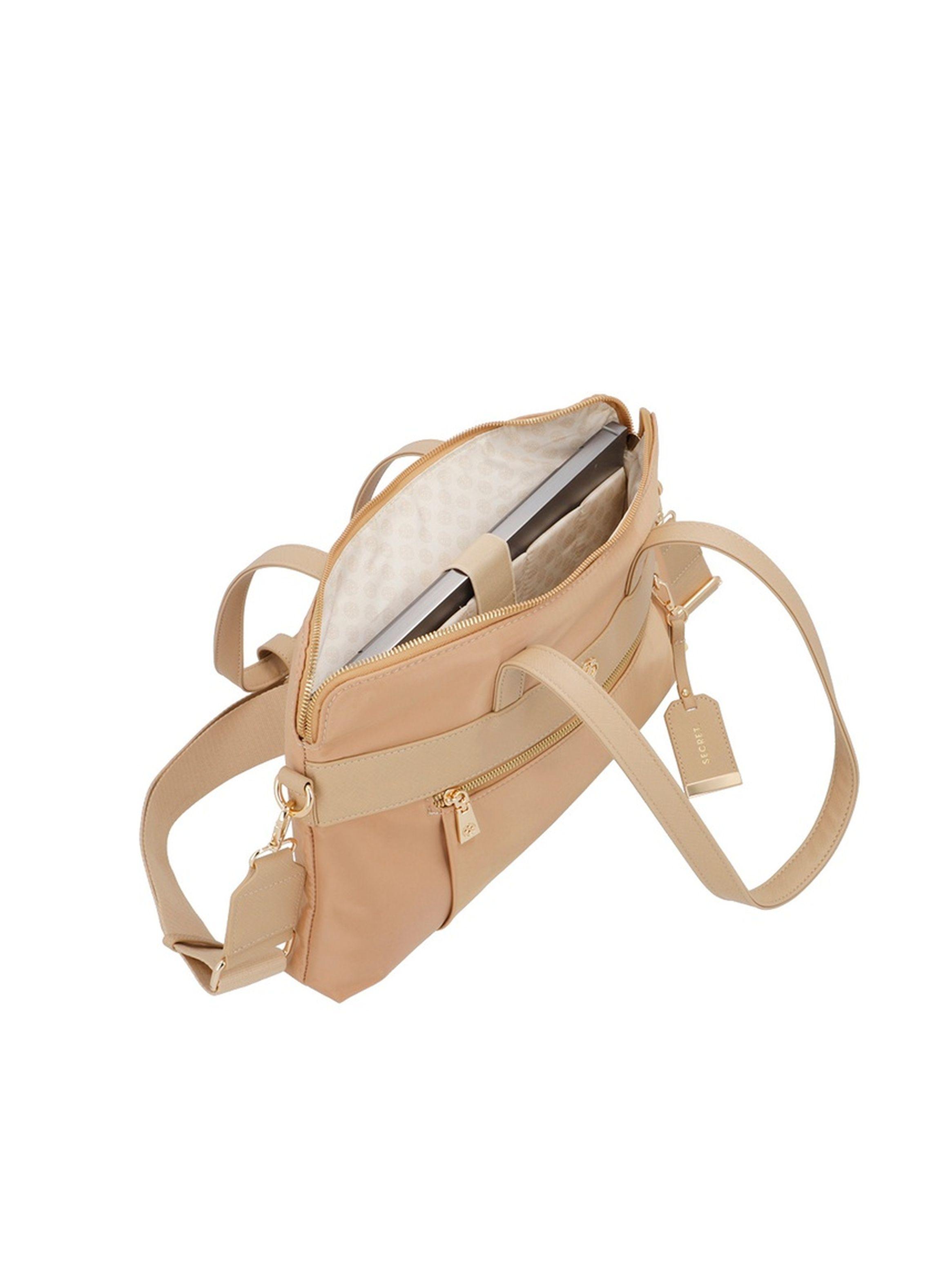 Cartera Notebook Secret Zurich SS25 14" Tostado-3