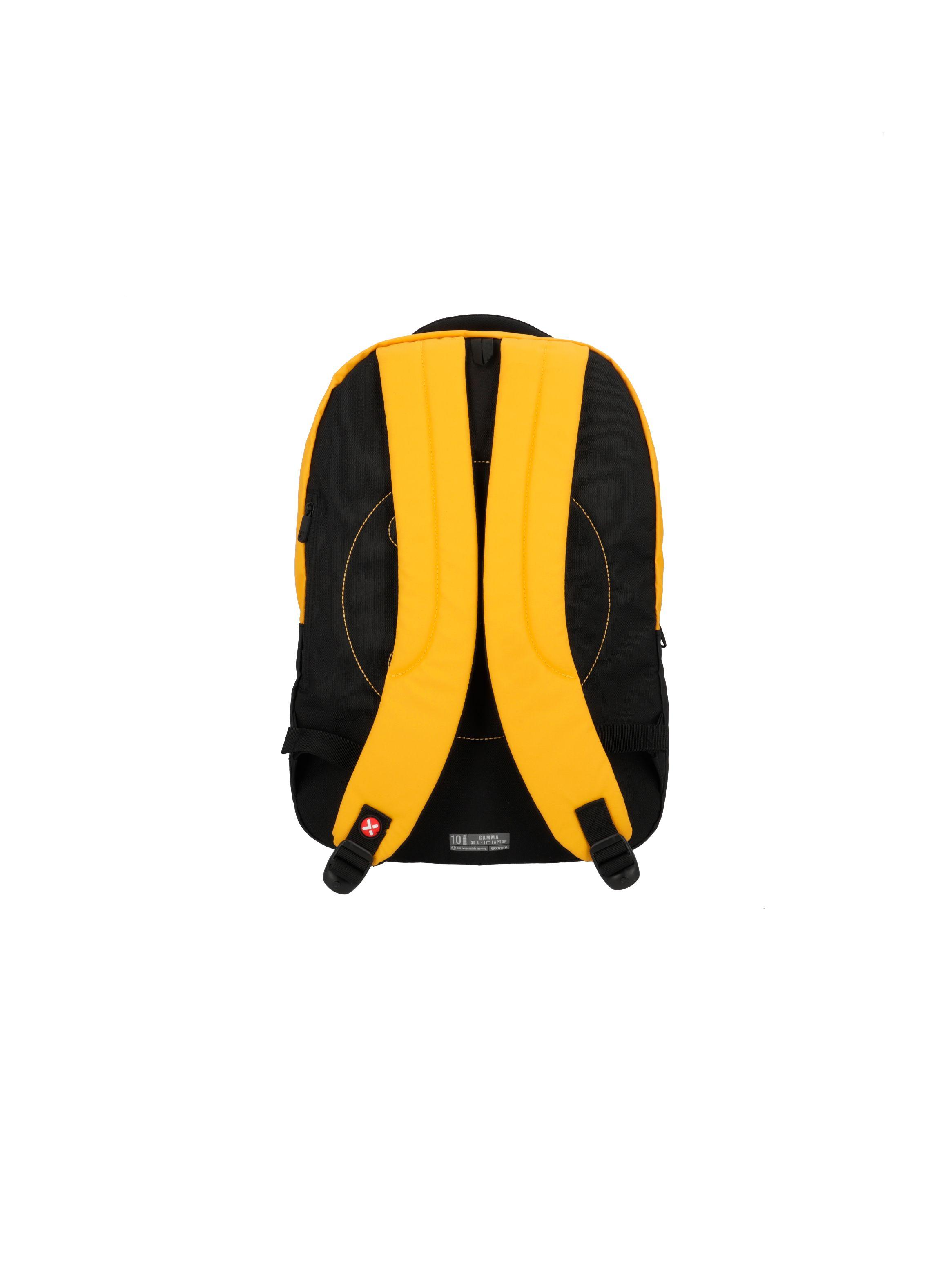 Mochila Notebook Xtrem Gamma 4XT Amarillo 17"-2