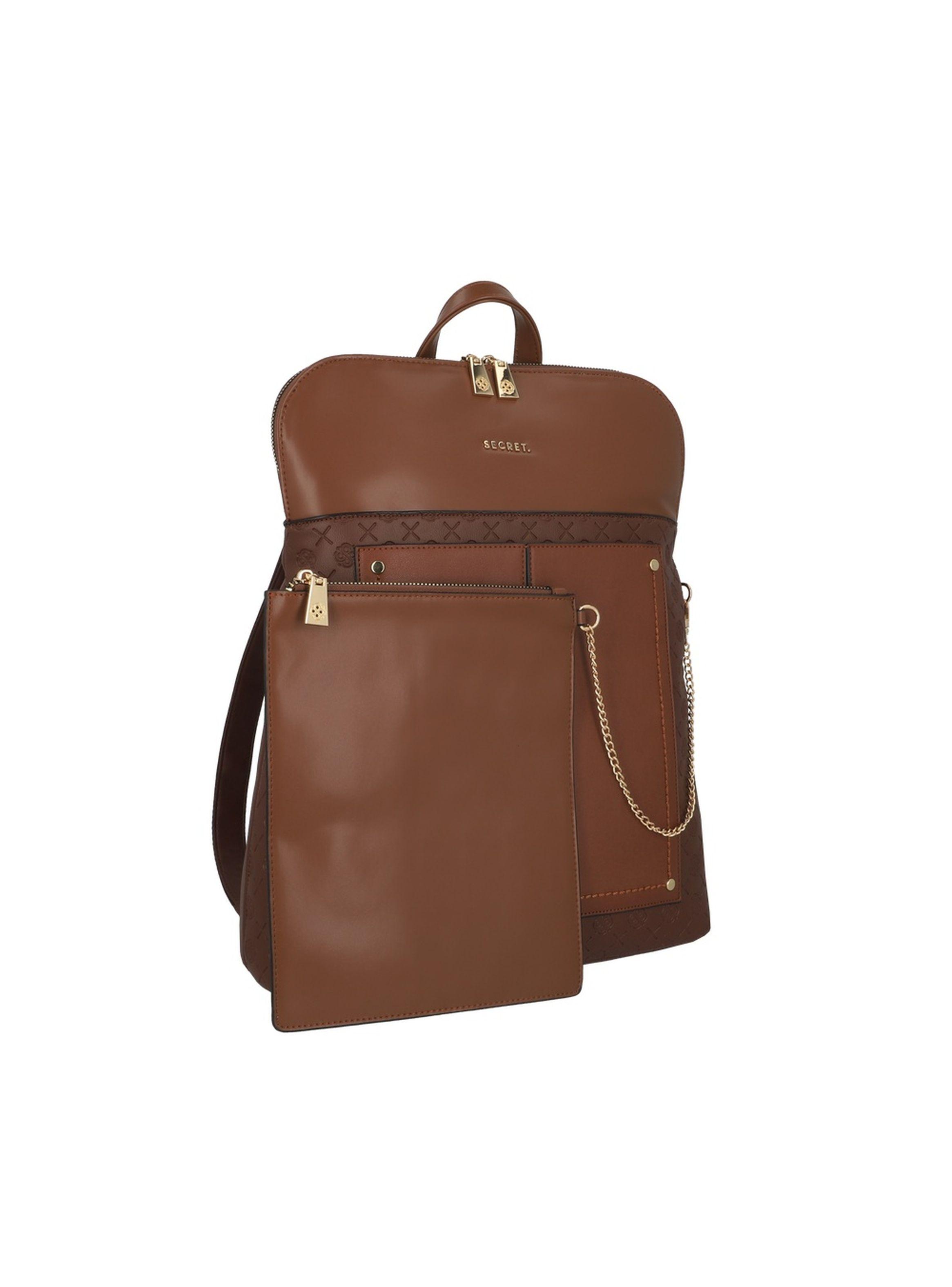 Mochila Notebook Secret Polonia FW25 Café 14"-5