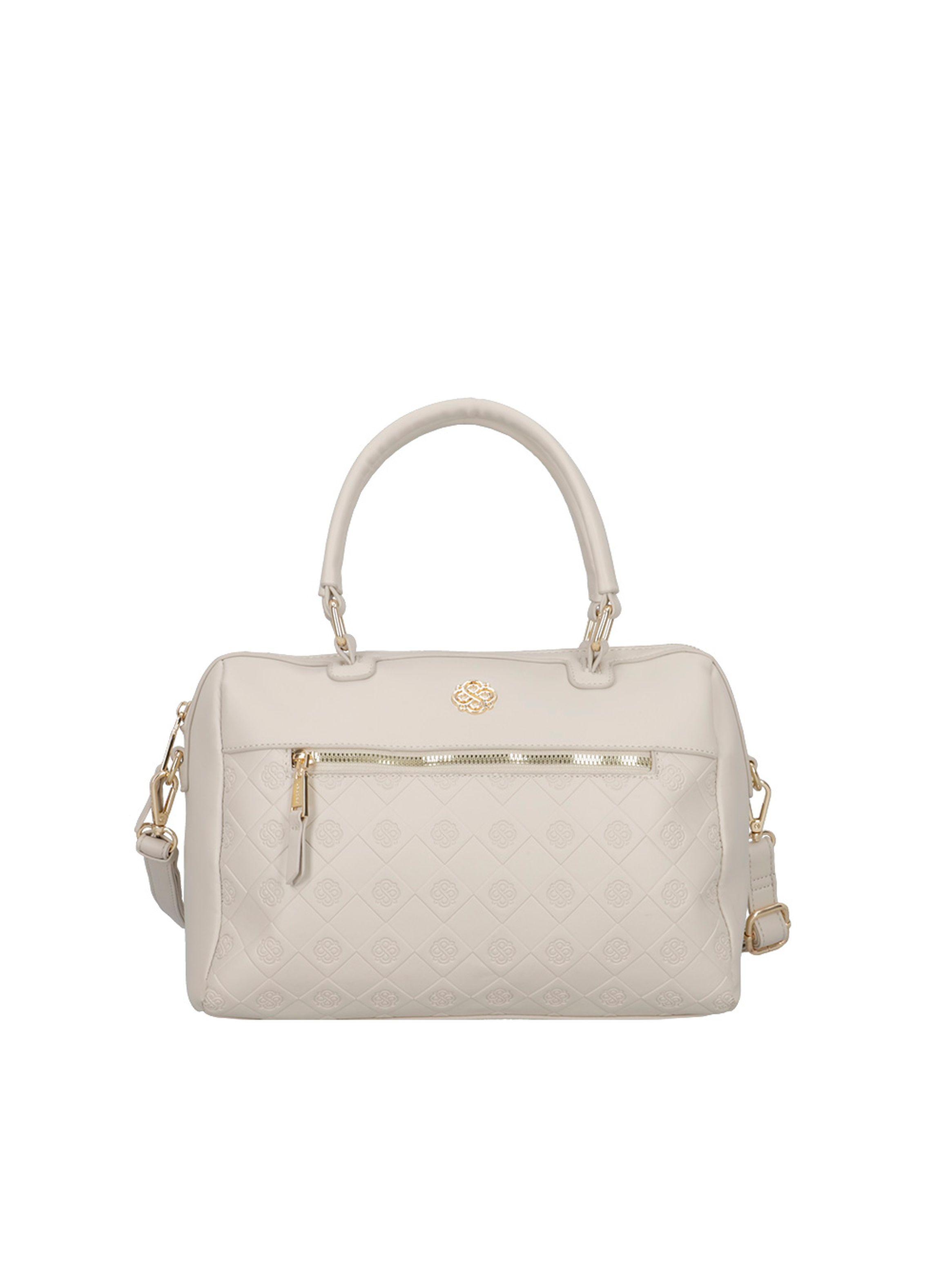 Cartera de mano Secret Turin FW24 Beige L-0