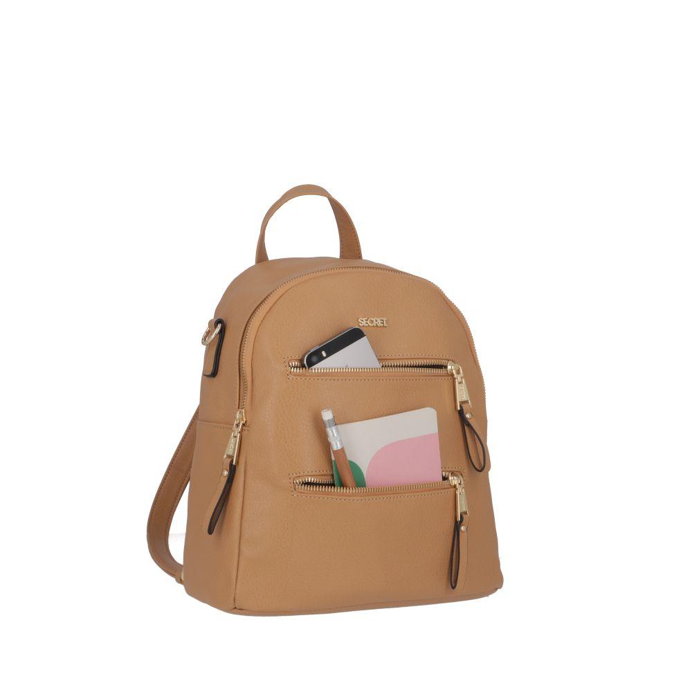 Mochila Indonesia Casual Tostado Secret M-8