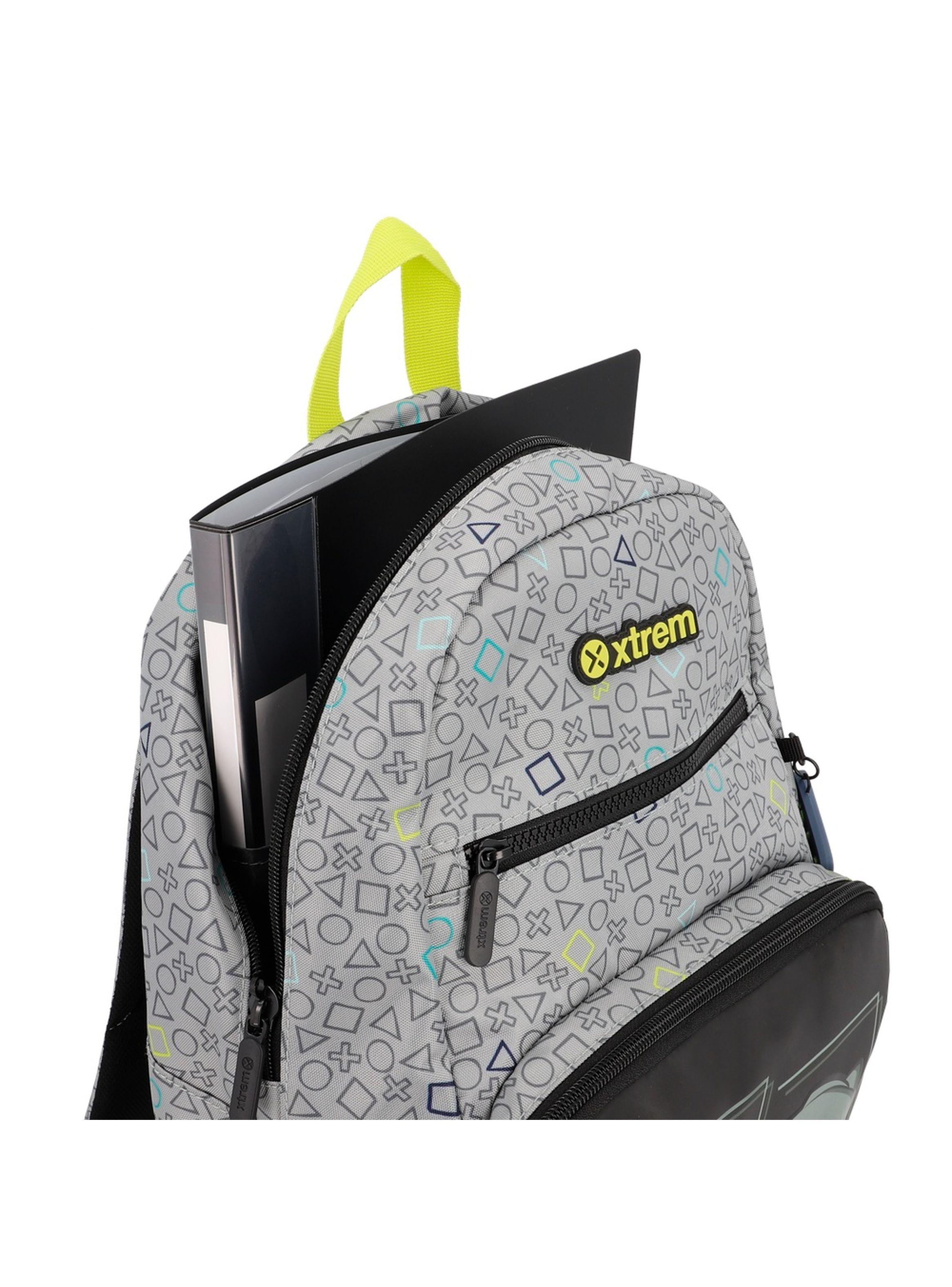 Mochila Xtrem Bolt 6XT Gamer Gris-6
