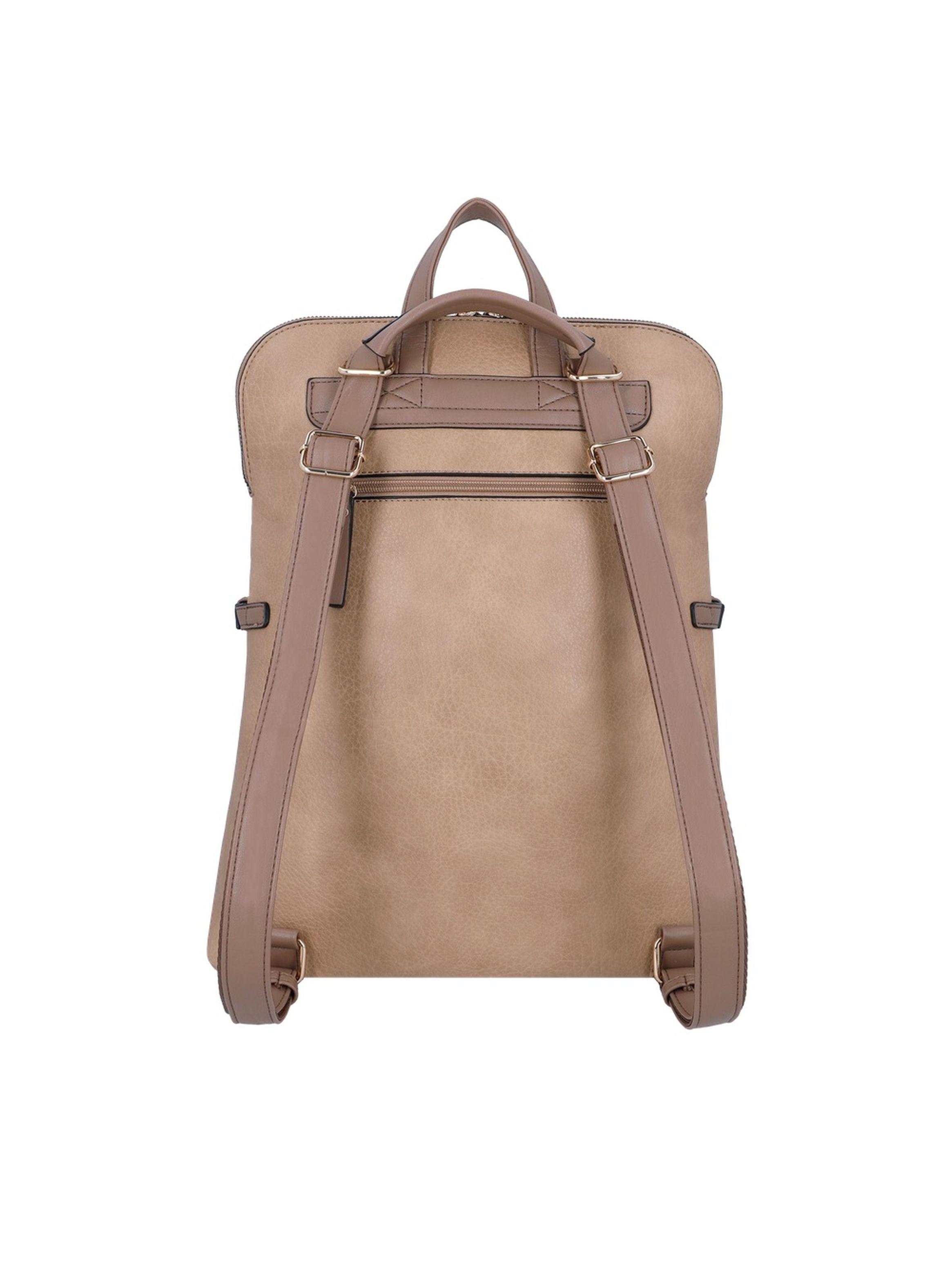 Mochila Notebook Secret Zamora ST6 Beige 15"-2