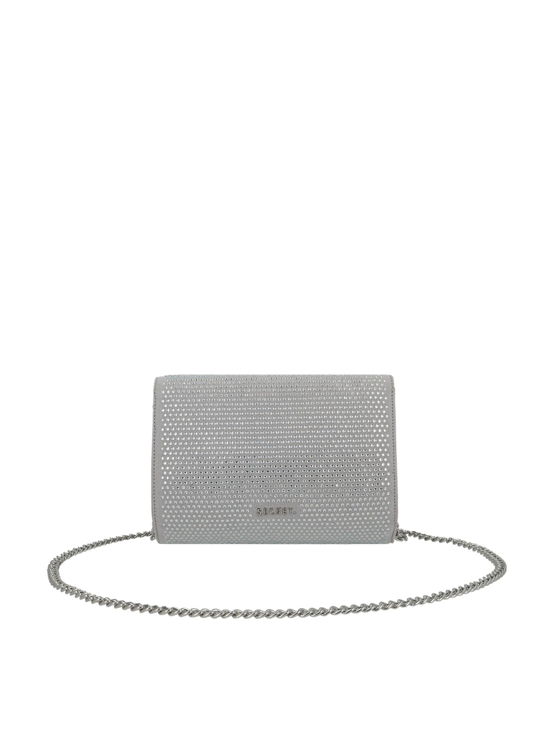 Cartera de Fiesta Secret Anakena SC6 M Plateado Brillante-2