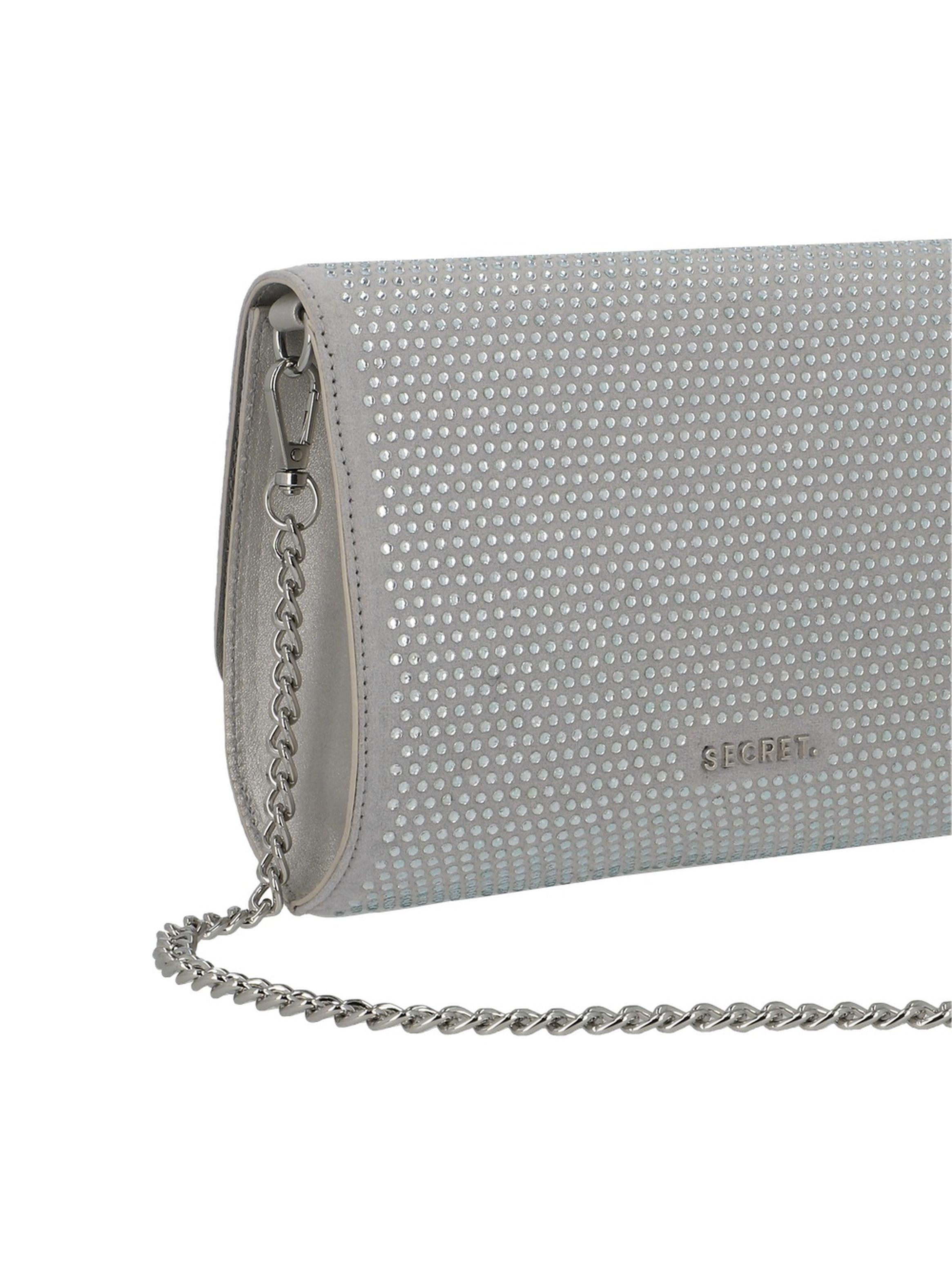 Cartera de Fiesta Secret Anakena SC6 M Plateado Brillante-4
