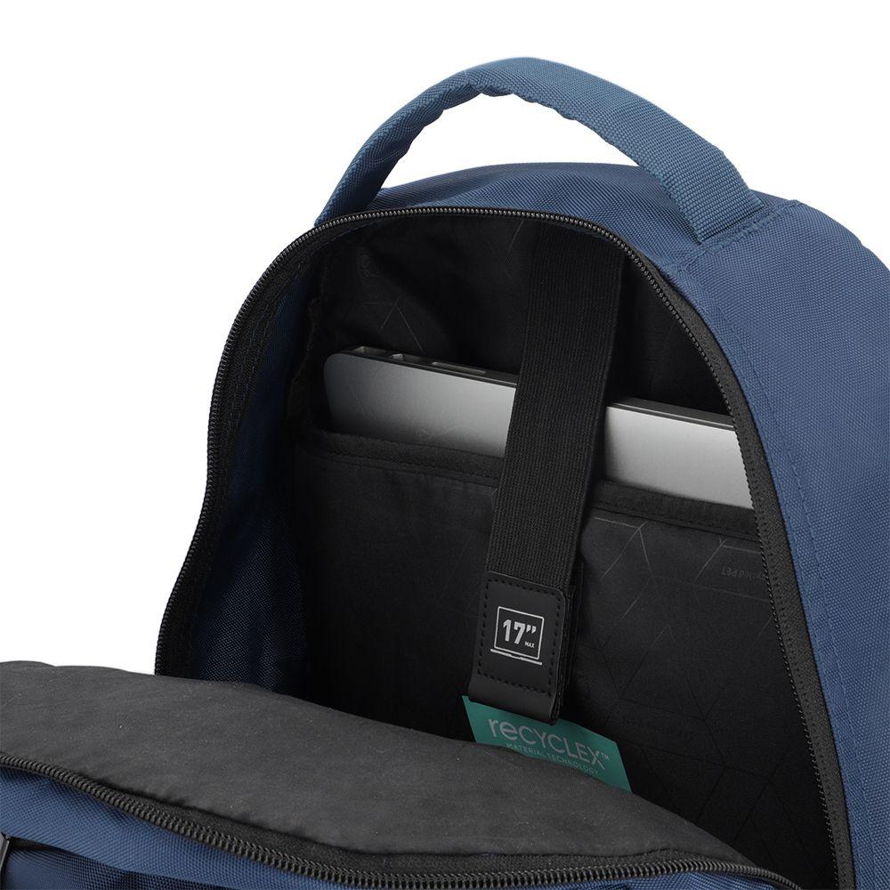 Mochila Notebook Saxoline Crossway Azul 17"-6