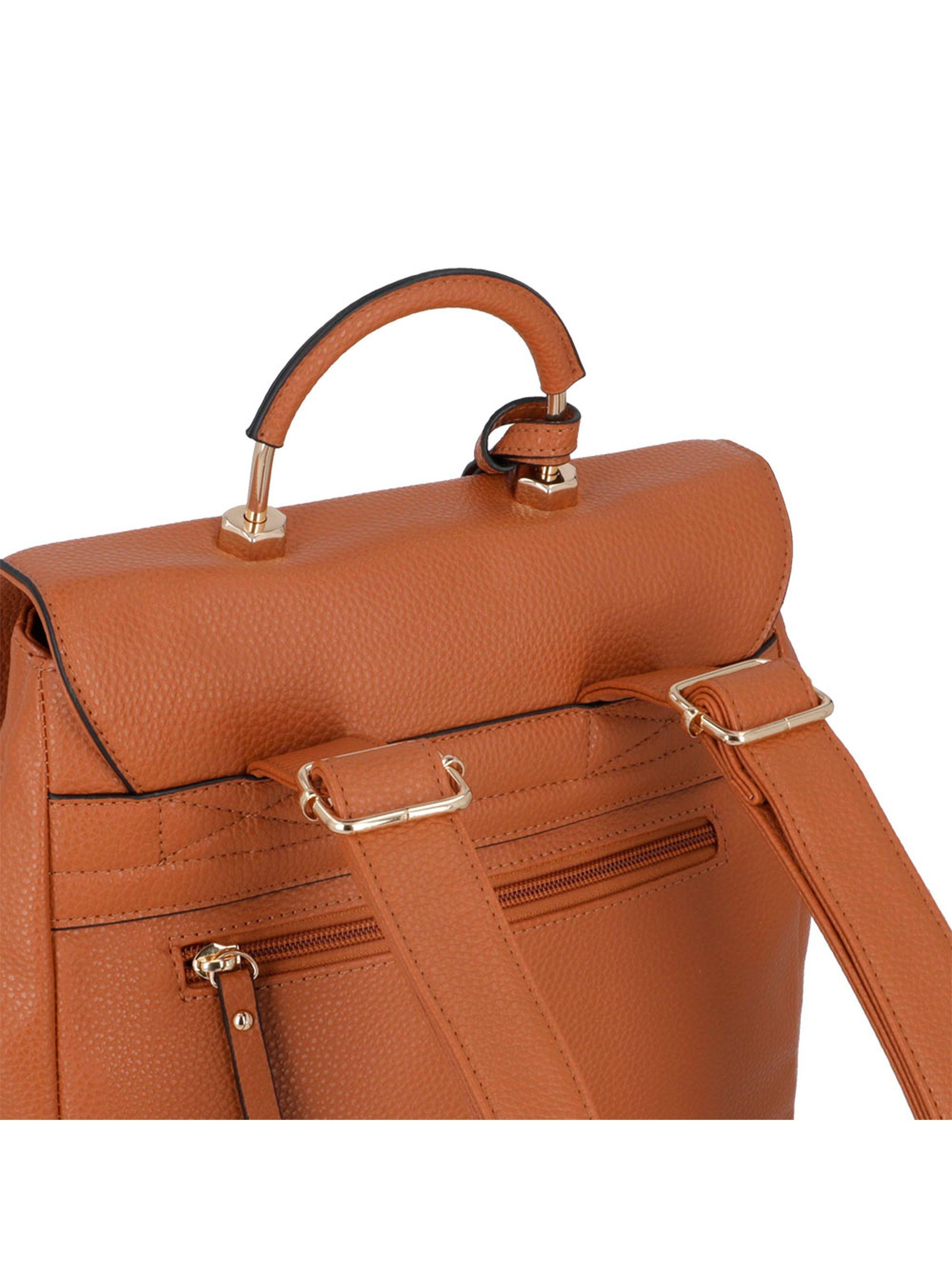 Mochila Secret Sofia FW25 L Café Medio-5