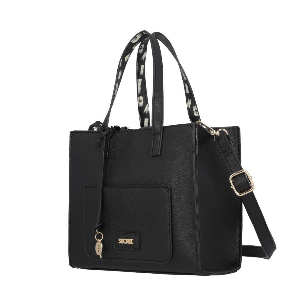 Cartera Mujer Maine Negra Secret-1