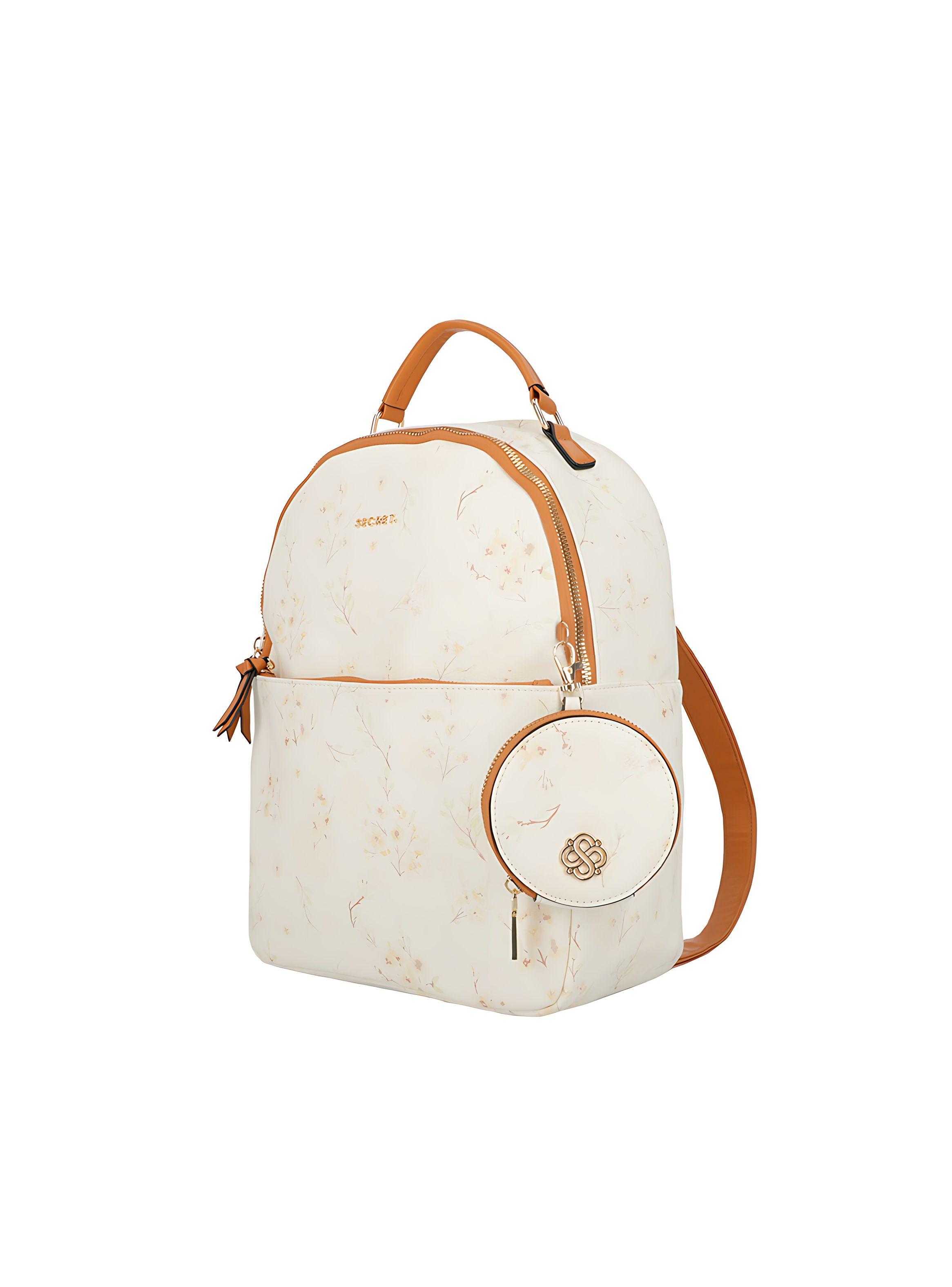 Mochila Secret Mother FW24 Beige M-1