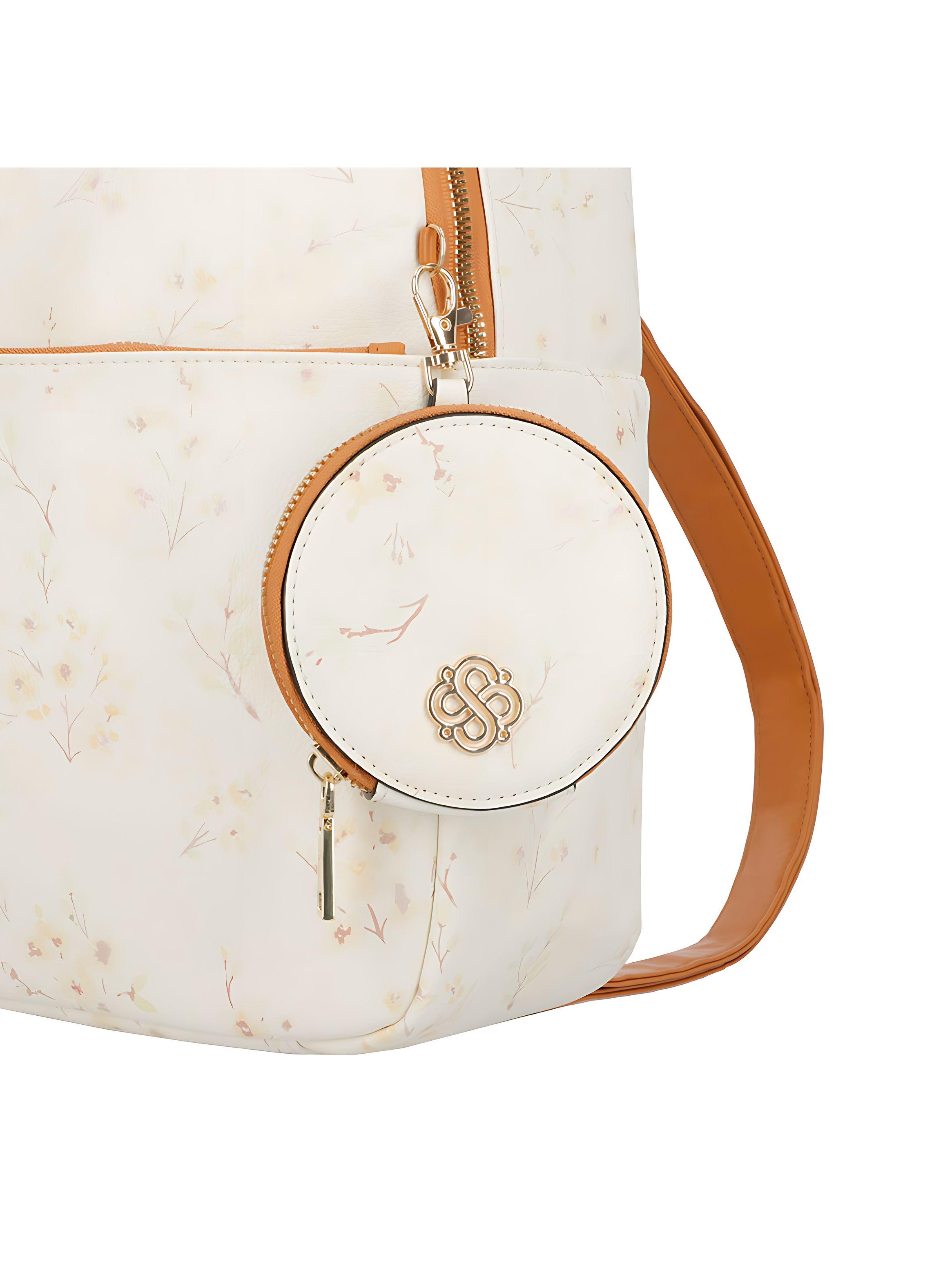 Mochila Secret Mother FW24 Beige M-4