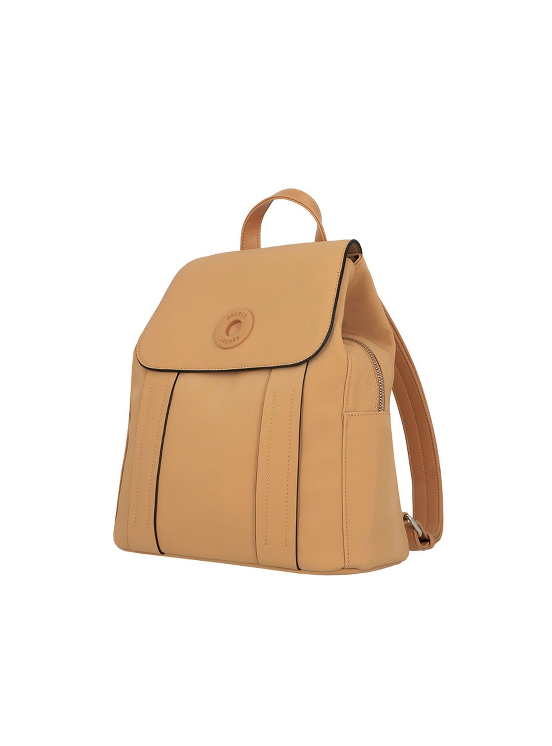 Mochila Secret Burgos FW25 L Tostado-2