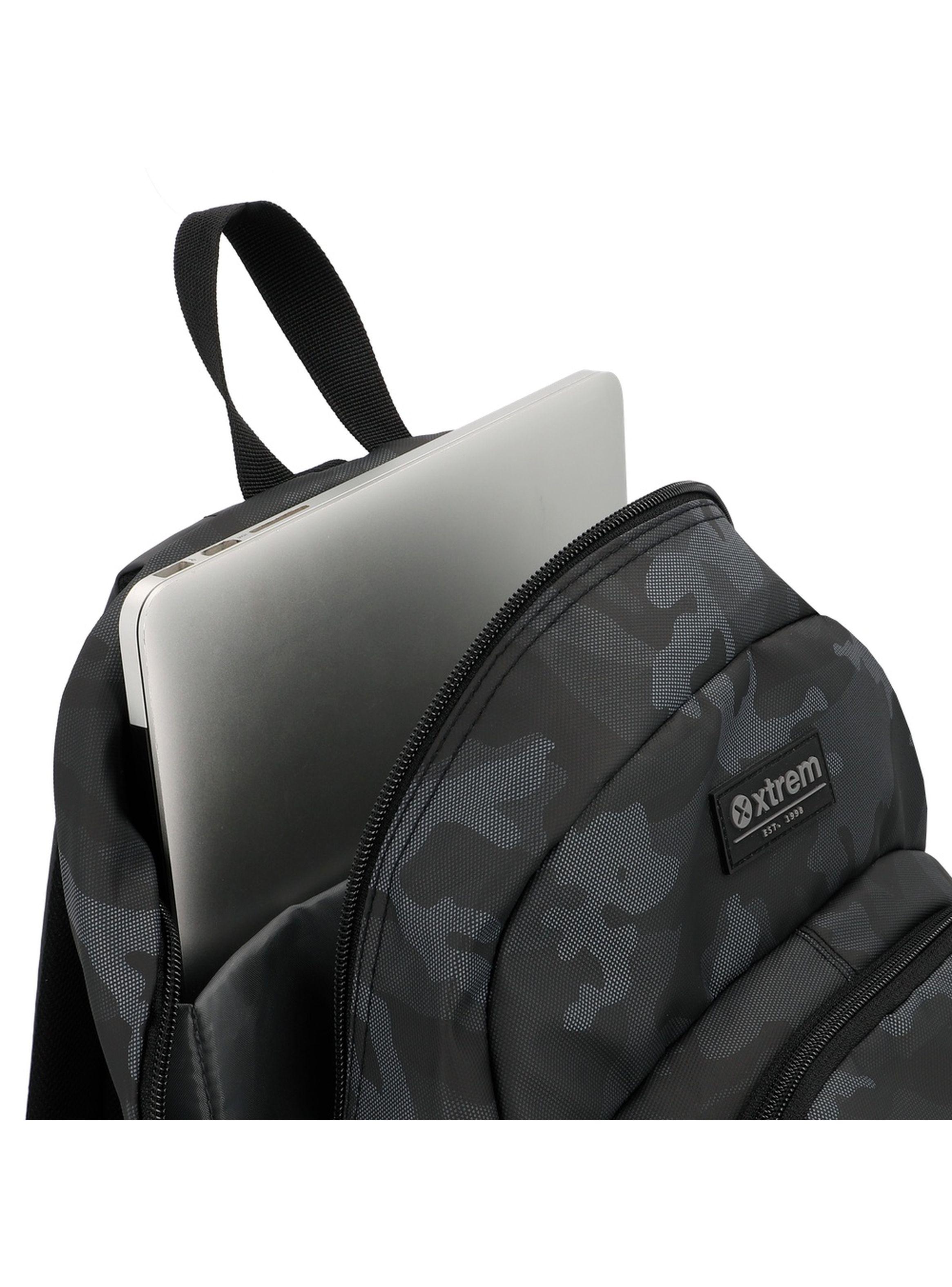 Mochila Notebook Xtrem Atomik 6XT Gris Militar 15"-6
