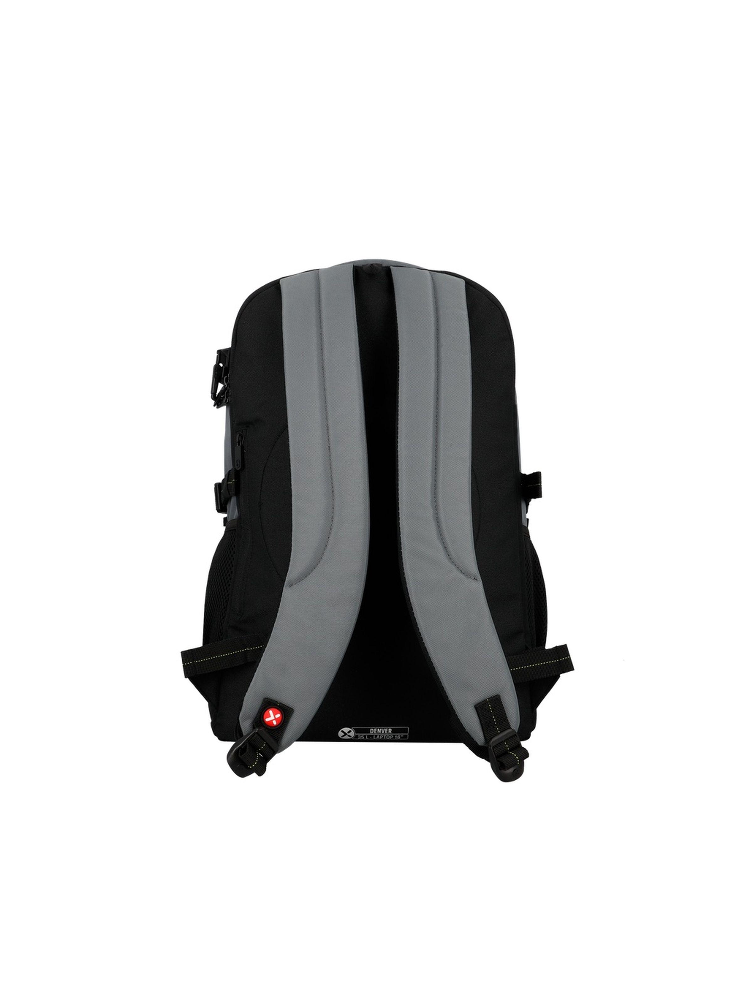 Mochila Notebook Xtrem Denver 6XT Gris 16"-2