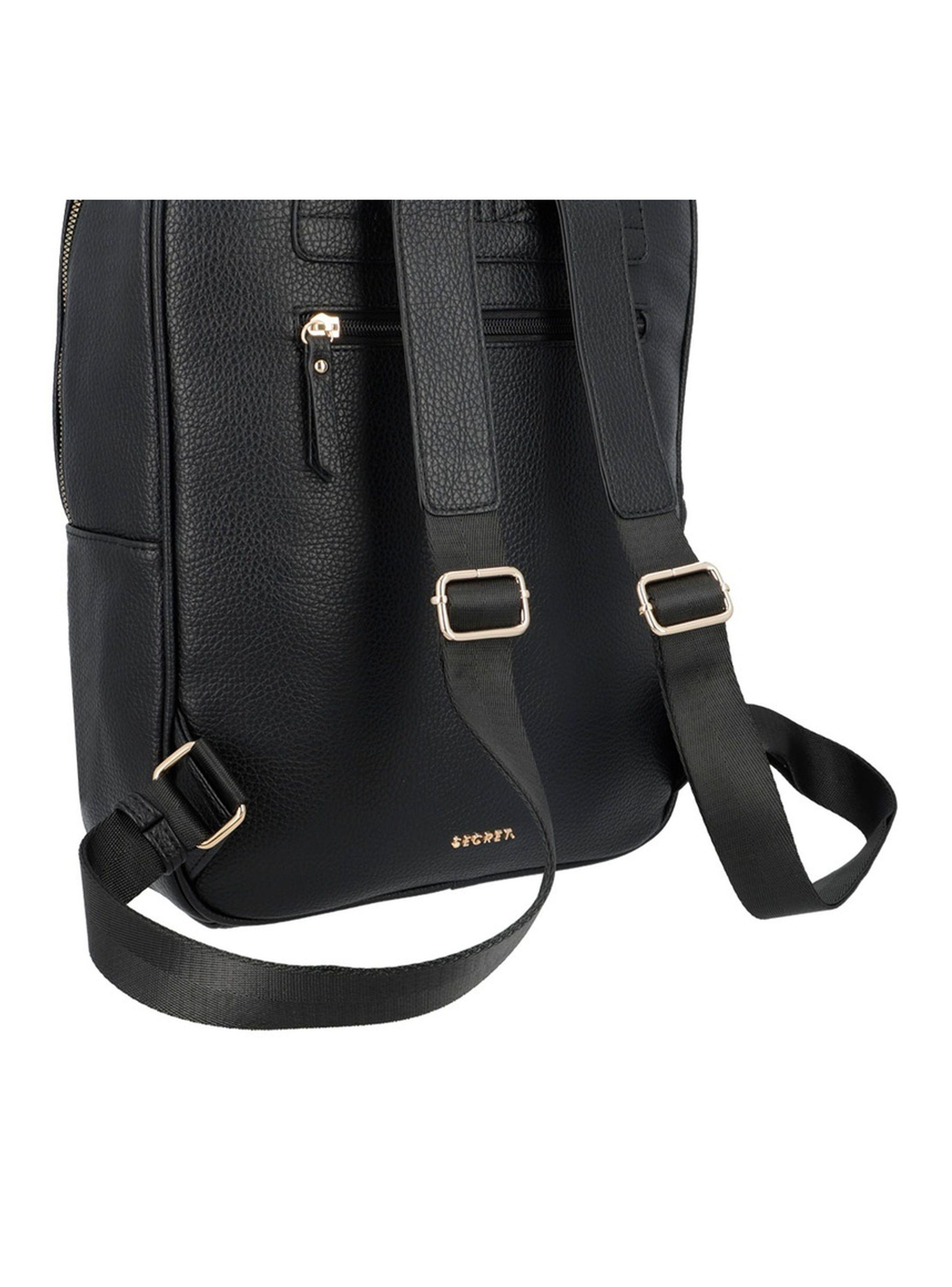 Mochila Notebook Secret Torino SS25 Negro 14"-4