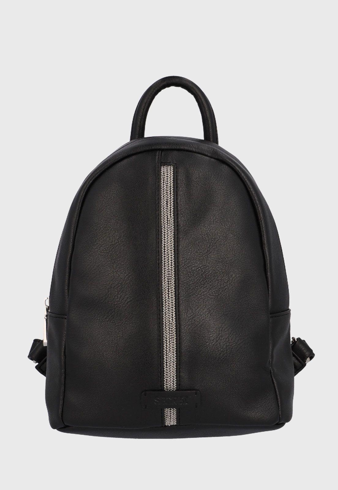 Mochila Rosario Casual Negra Secret-1