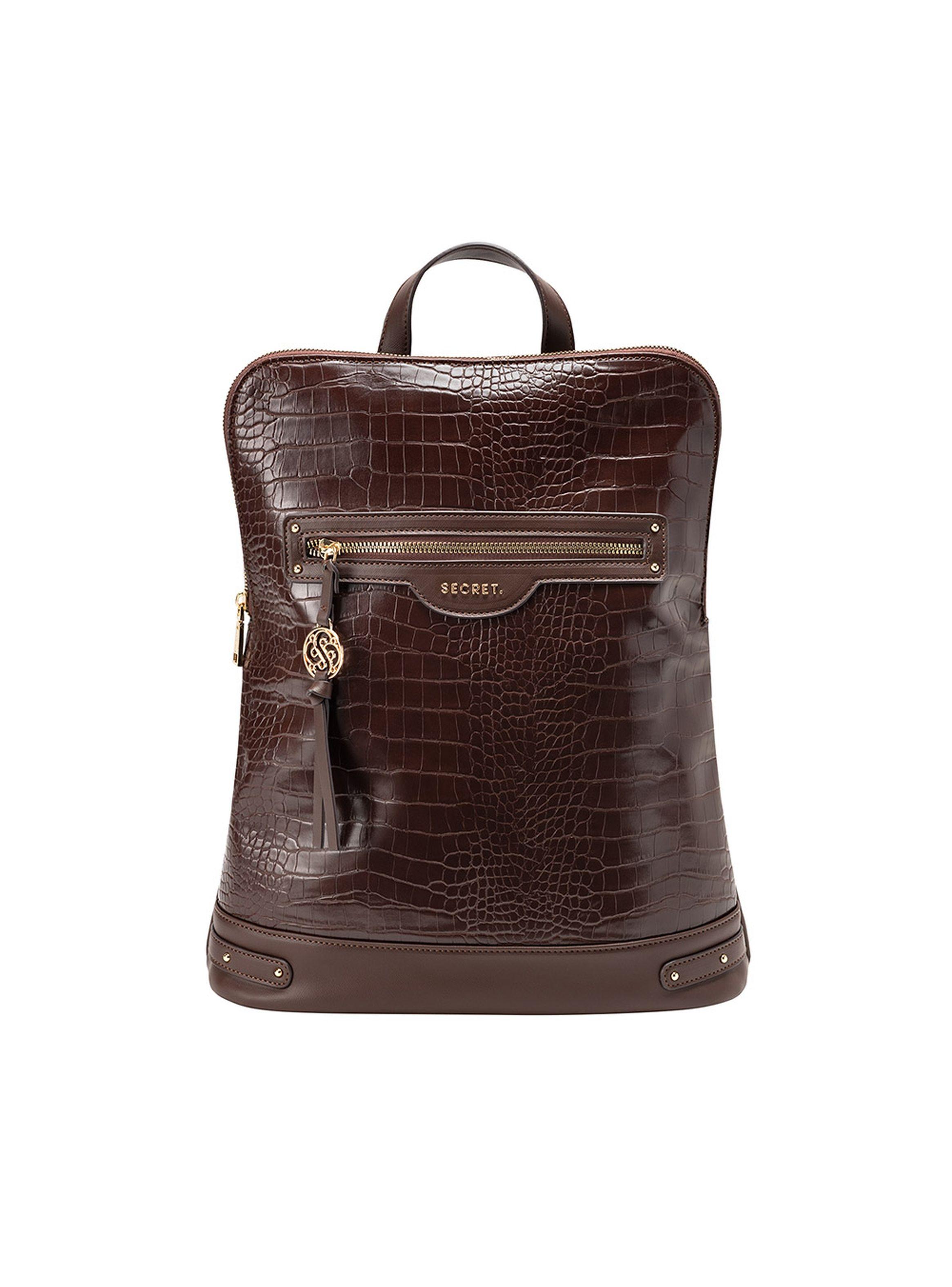 Mochila Notebook Secret Polonia FW24 Café 14"-0