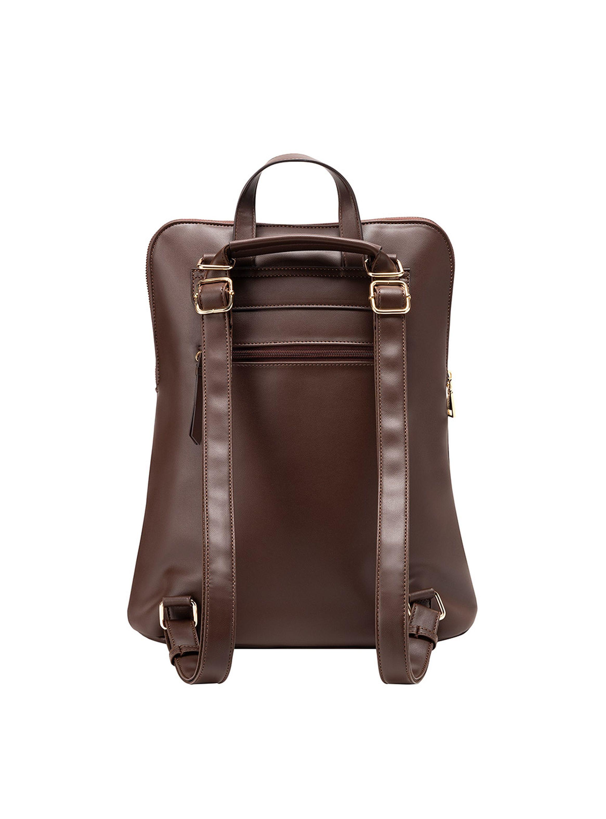 Mochila Notebook Secret Polonia FW24 Café 14"-2