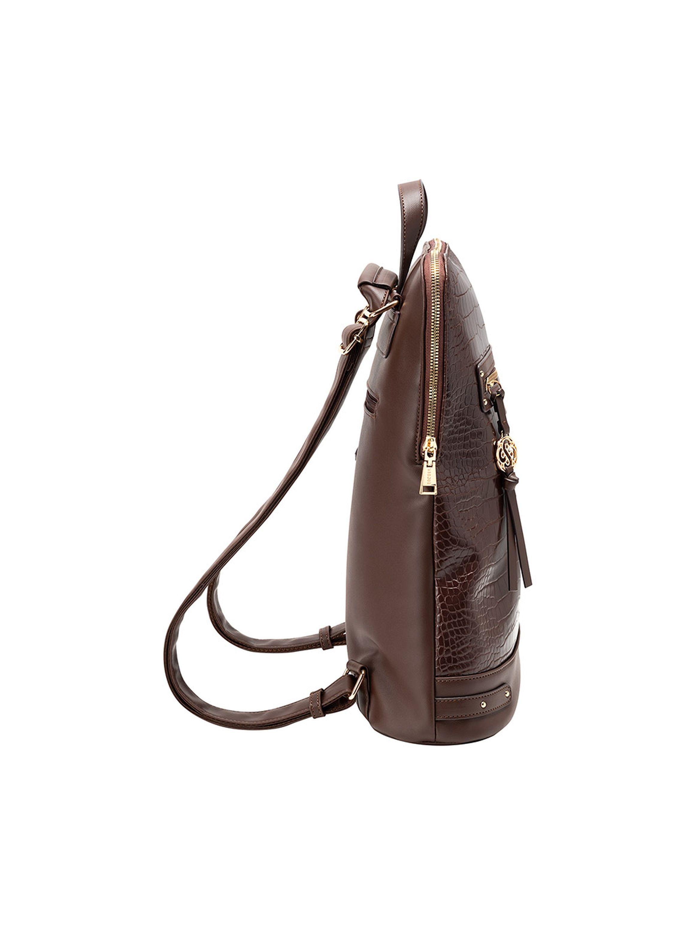Mochila Notebook Secret Polonia FW24 Café 14"-4