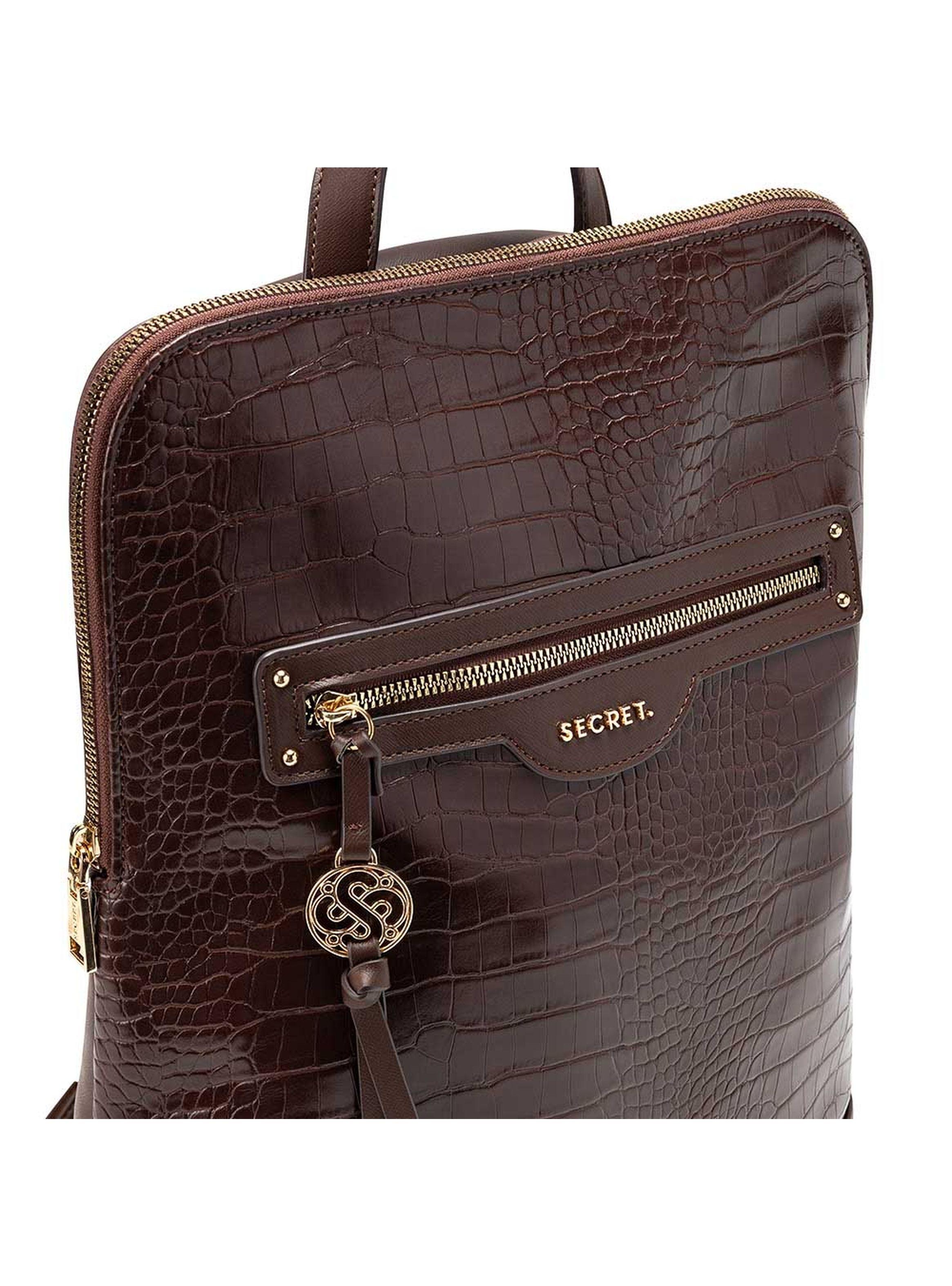 Mochila Notebook Secret Polonia FW24 Café 14"-6